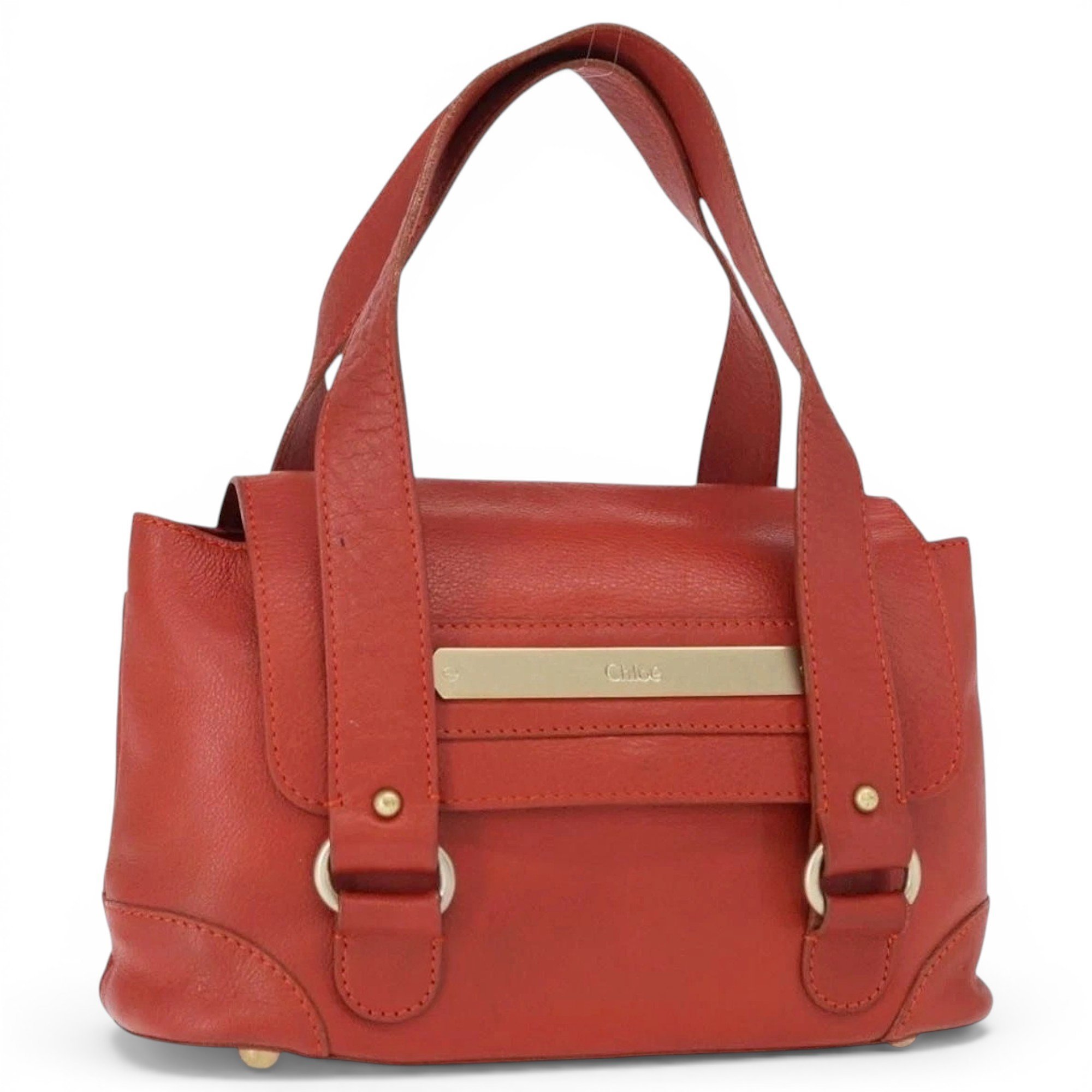 Leather handbag