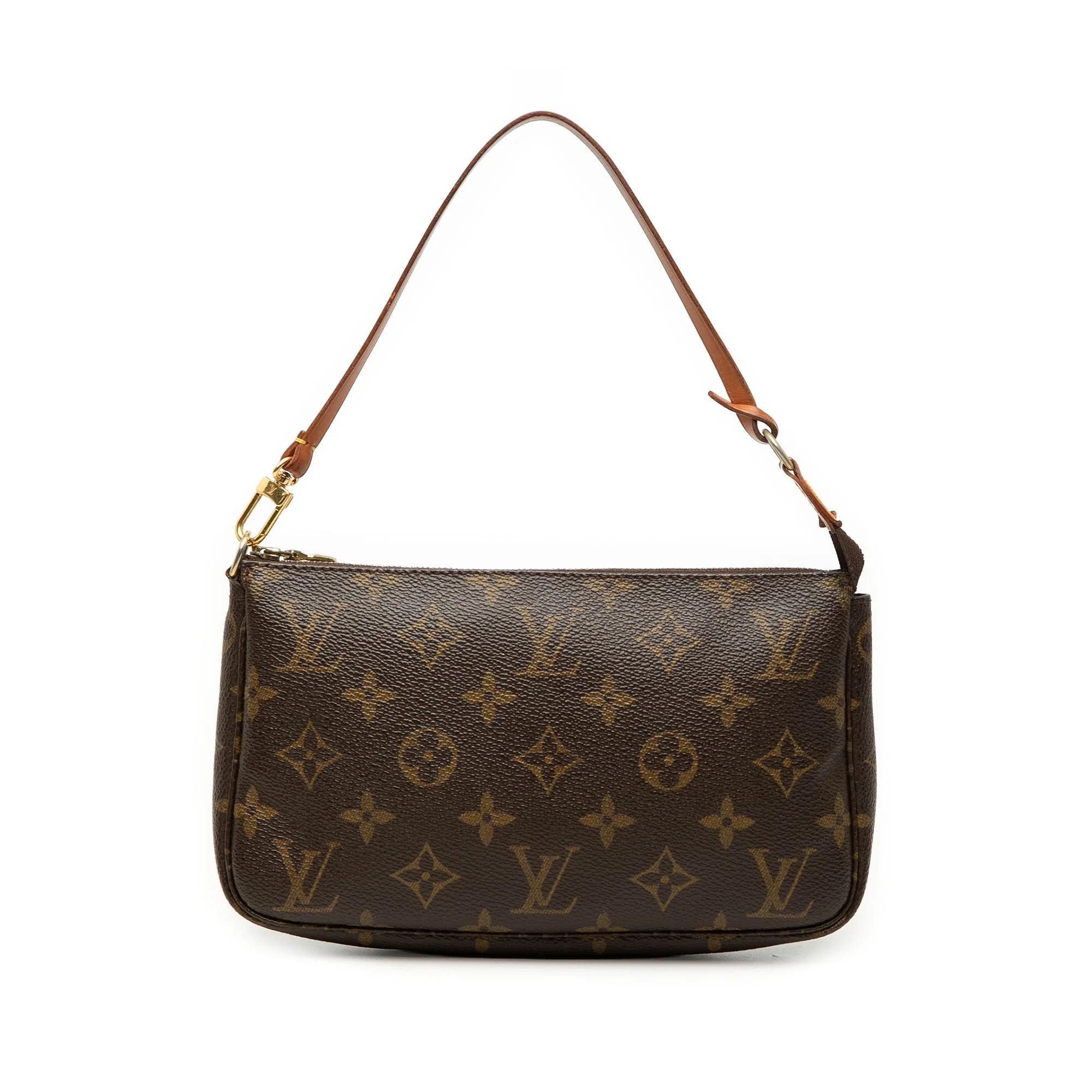 Pochette Accessoire leather handbag