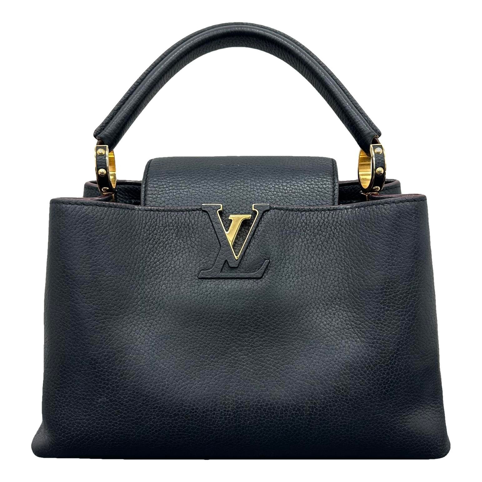 Capucines leather handbag