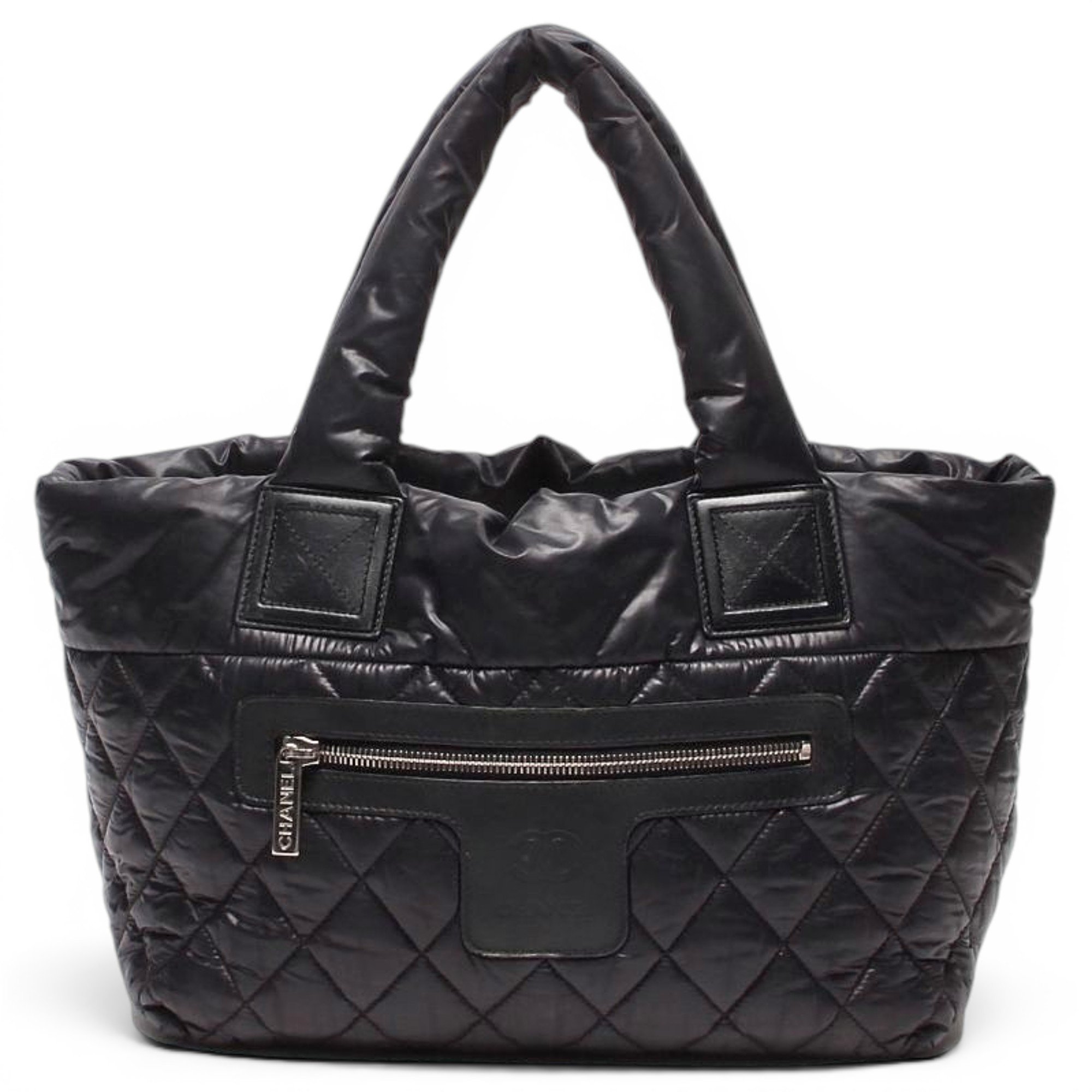 Cocoon leather handbag