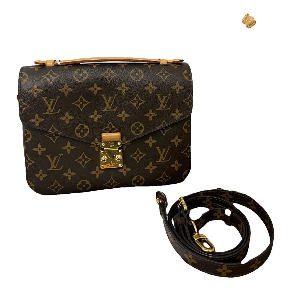 Metis leather handbag