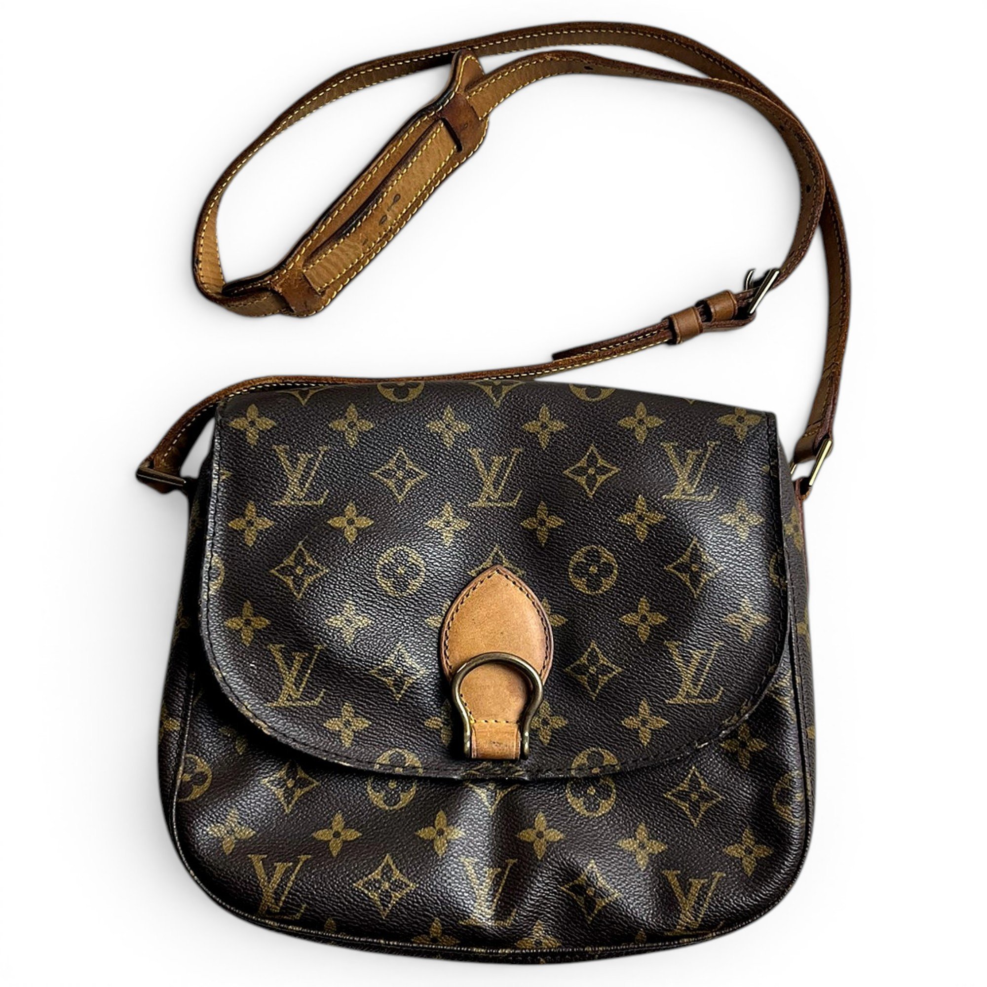 Saint Cloud vintage leather crossbody bag
