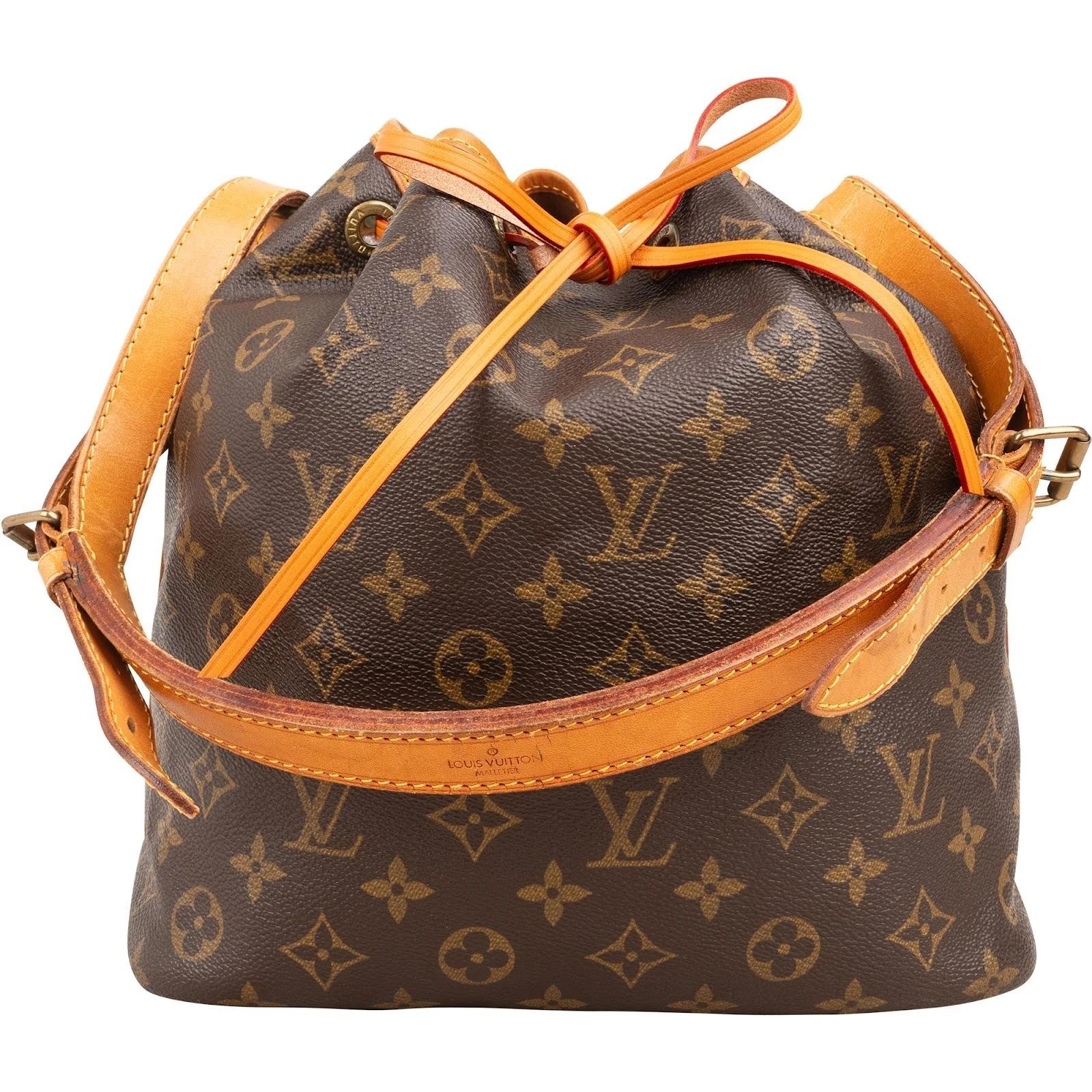 Louis Vuitton Noé leather handbag