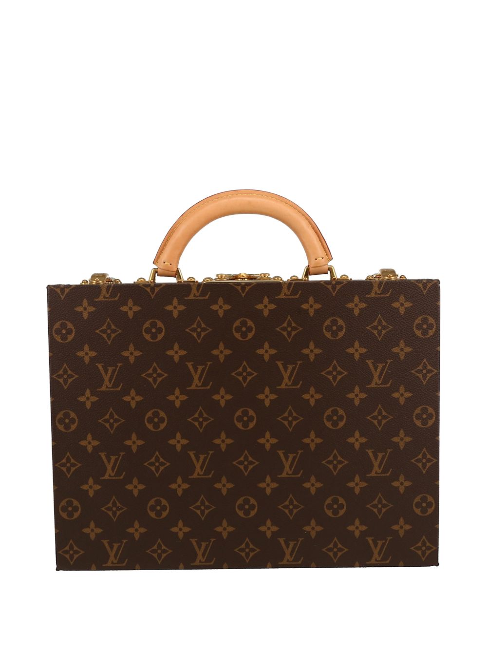 2022 Monogram Boite à bijoux canvas and leather briefcase