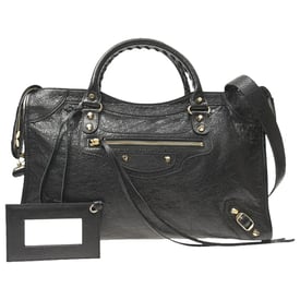 Balenciaga City leather satchel