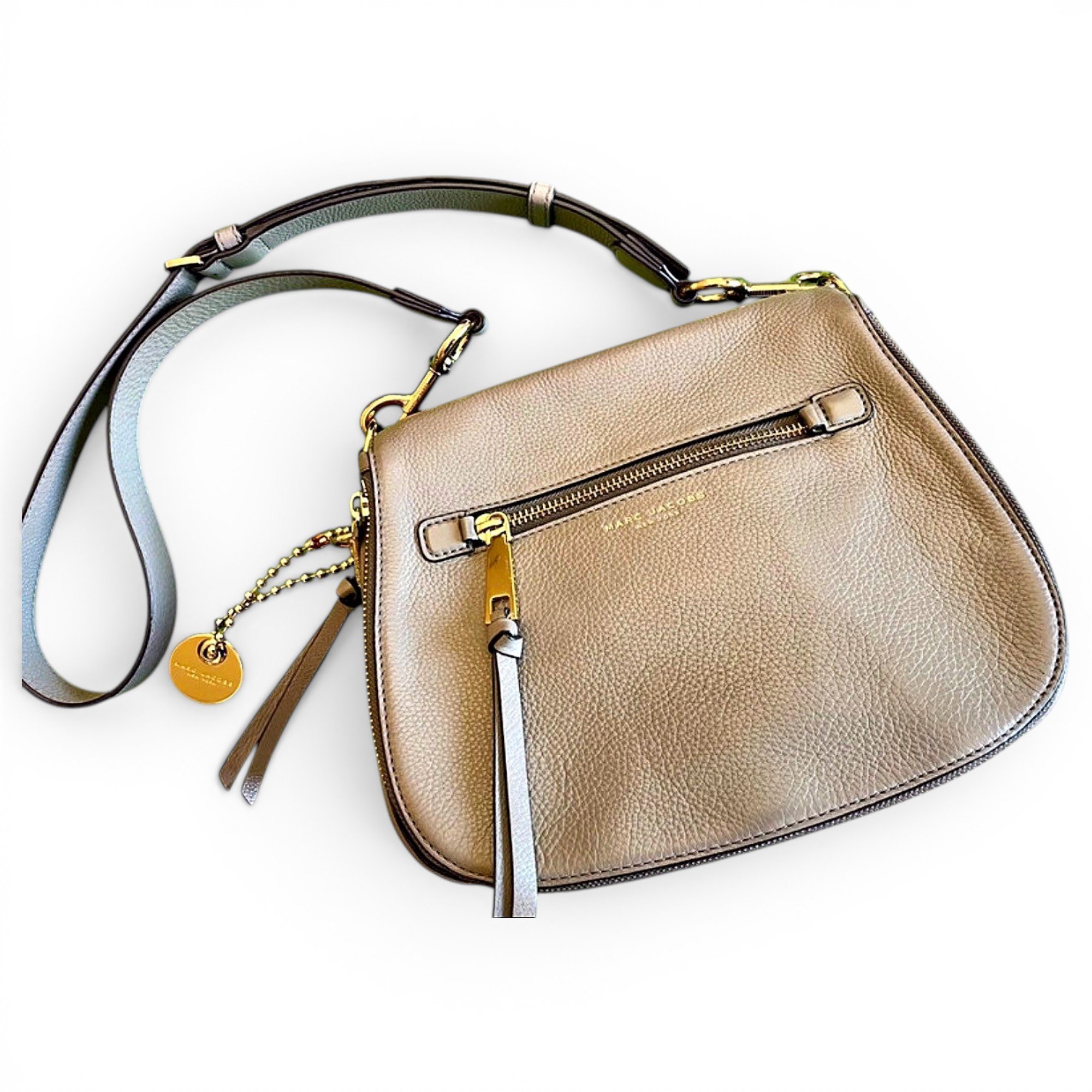 Leather crossbody bag