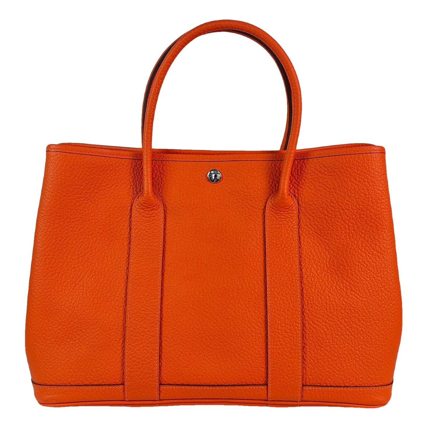 Hermes Garden Party Handbag Orange