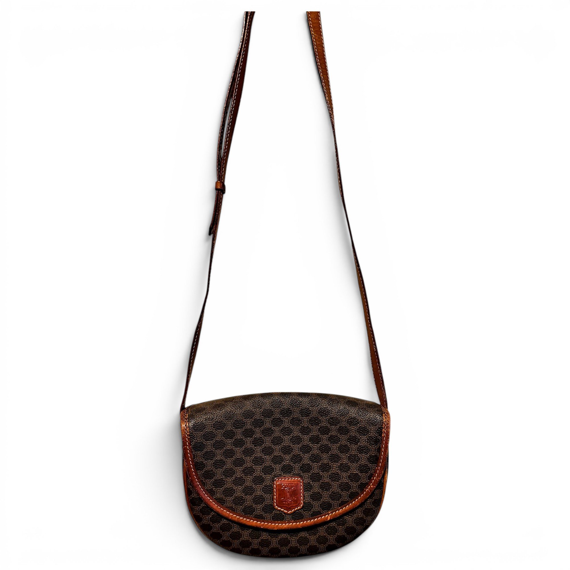 Leather crossbody bag