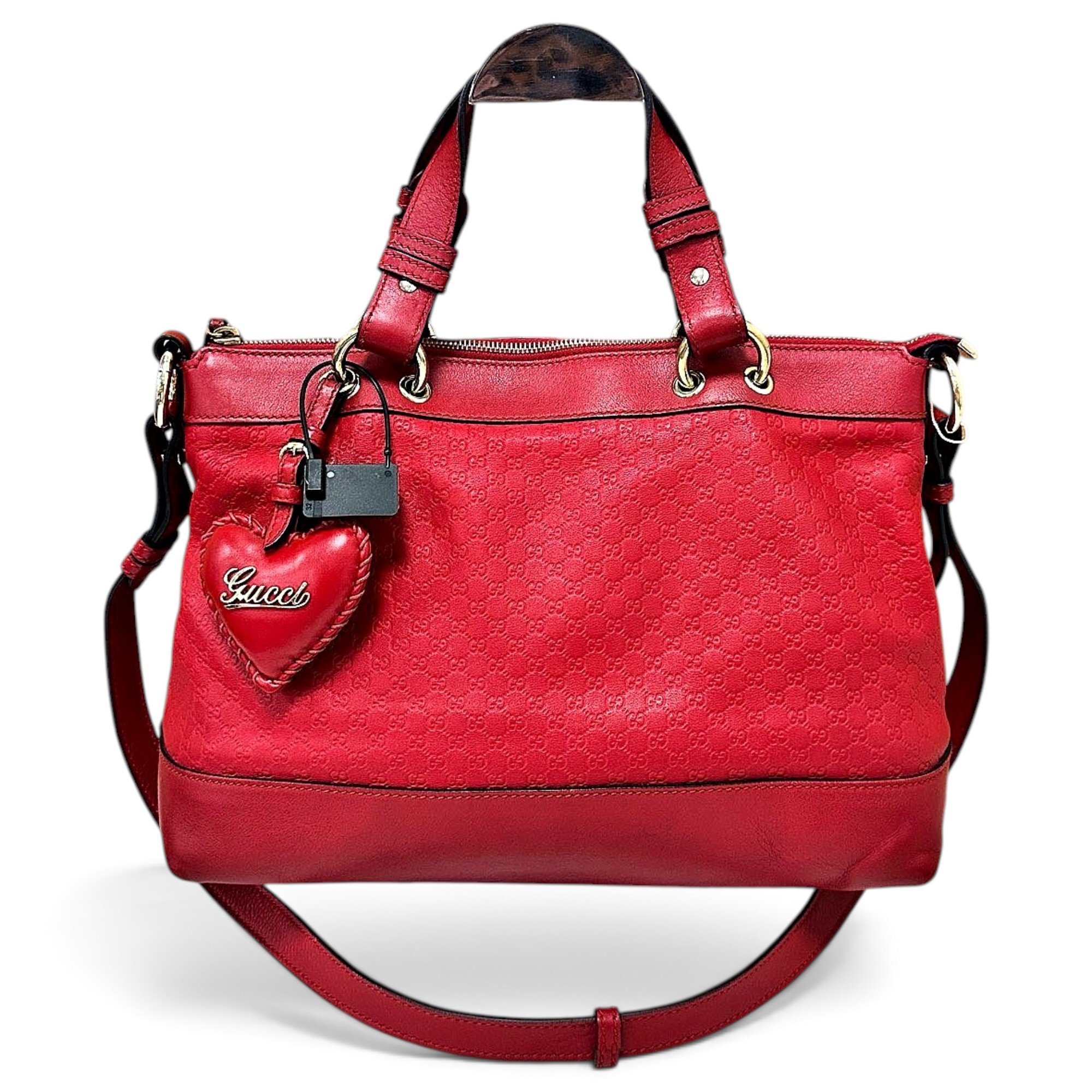 Leather handbag
