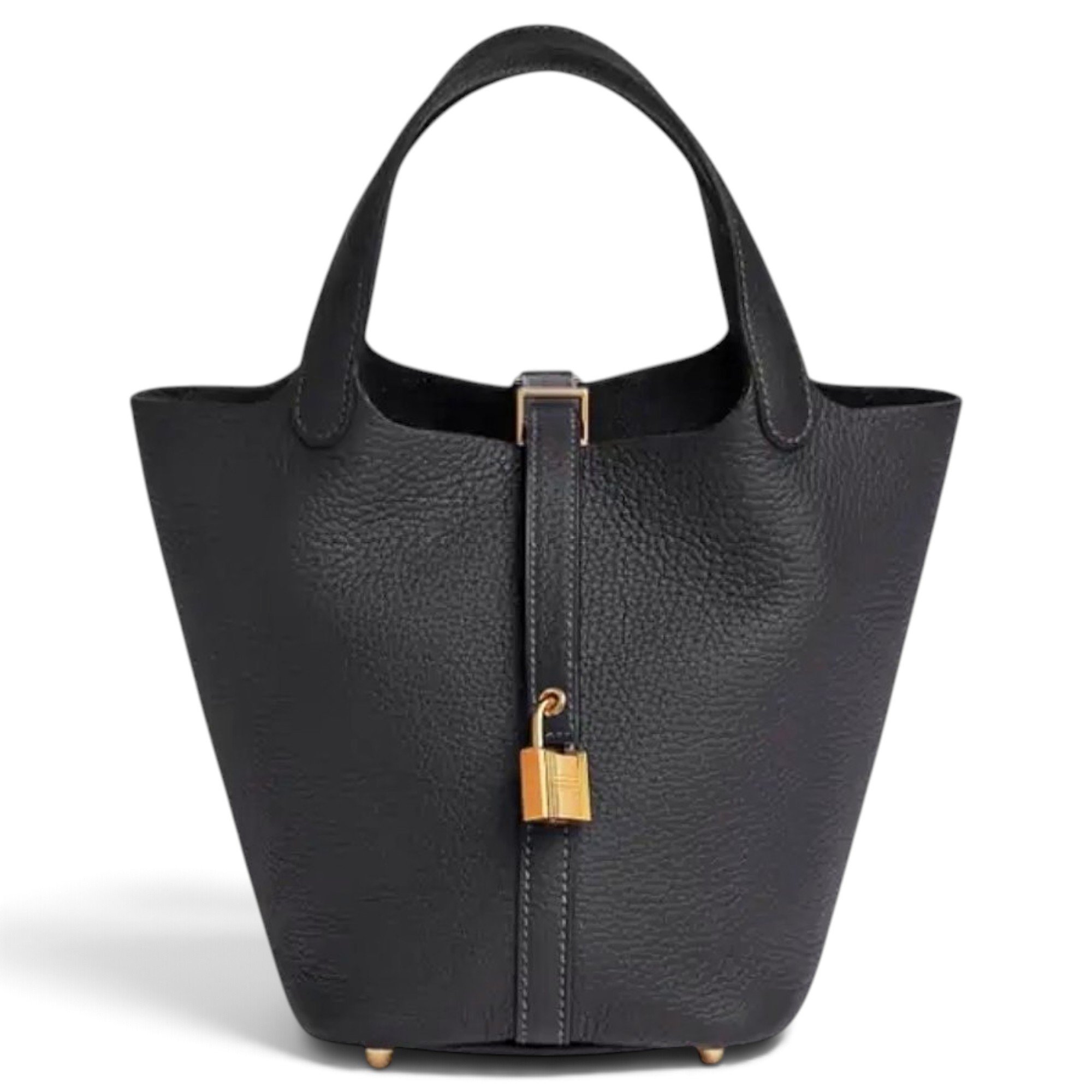 Hermes Picotin 18 Handbag Caban Clemence Leather 2026
