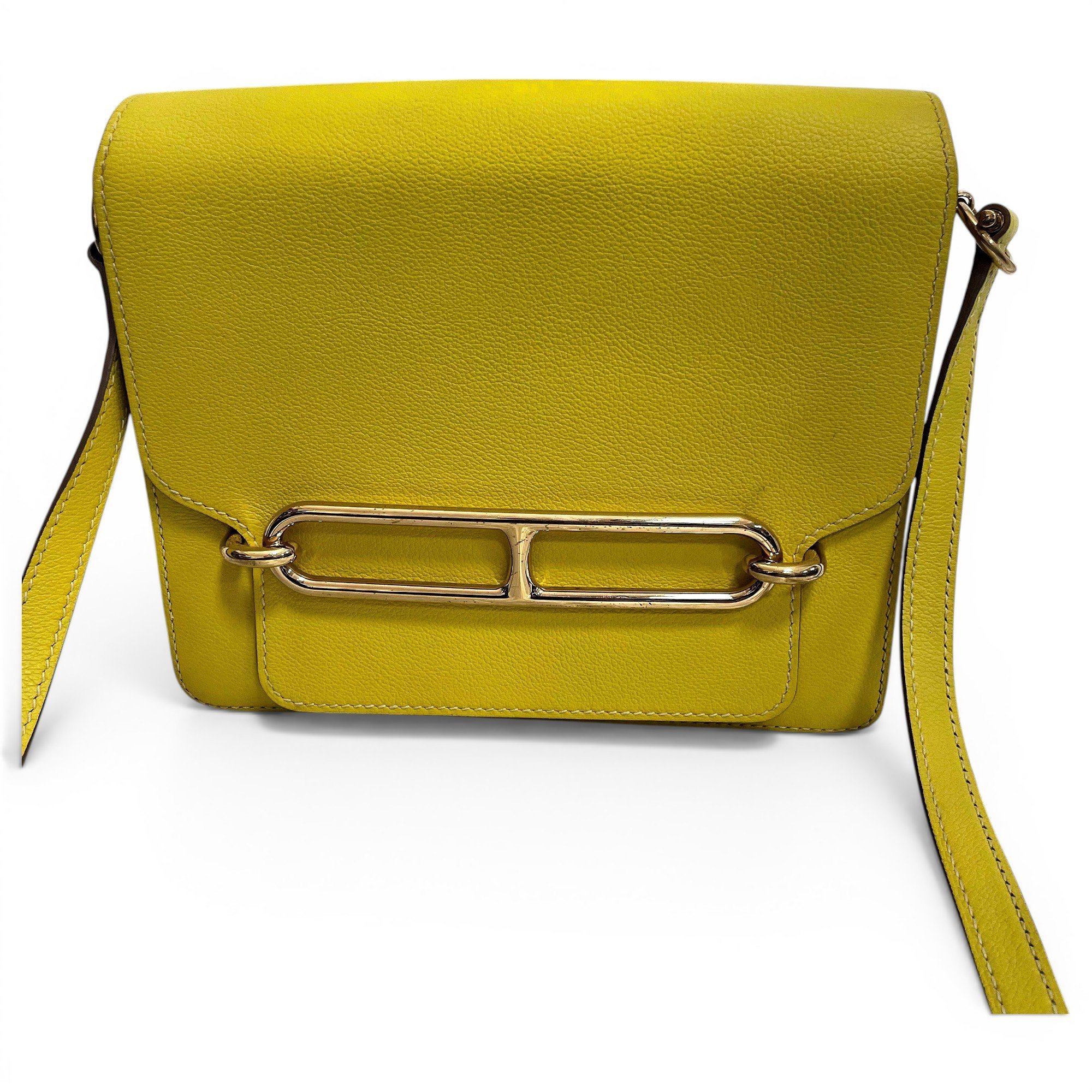Roulis leather handbag