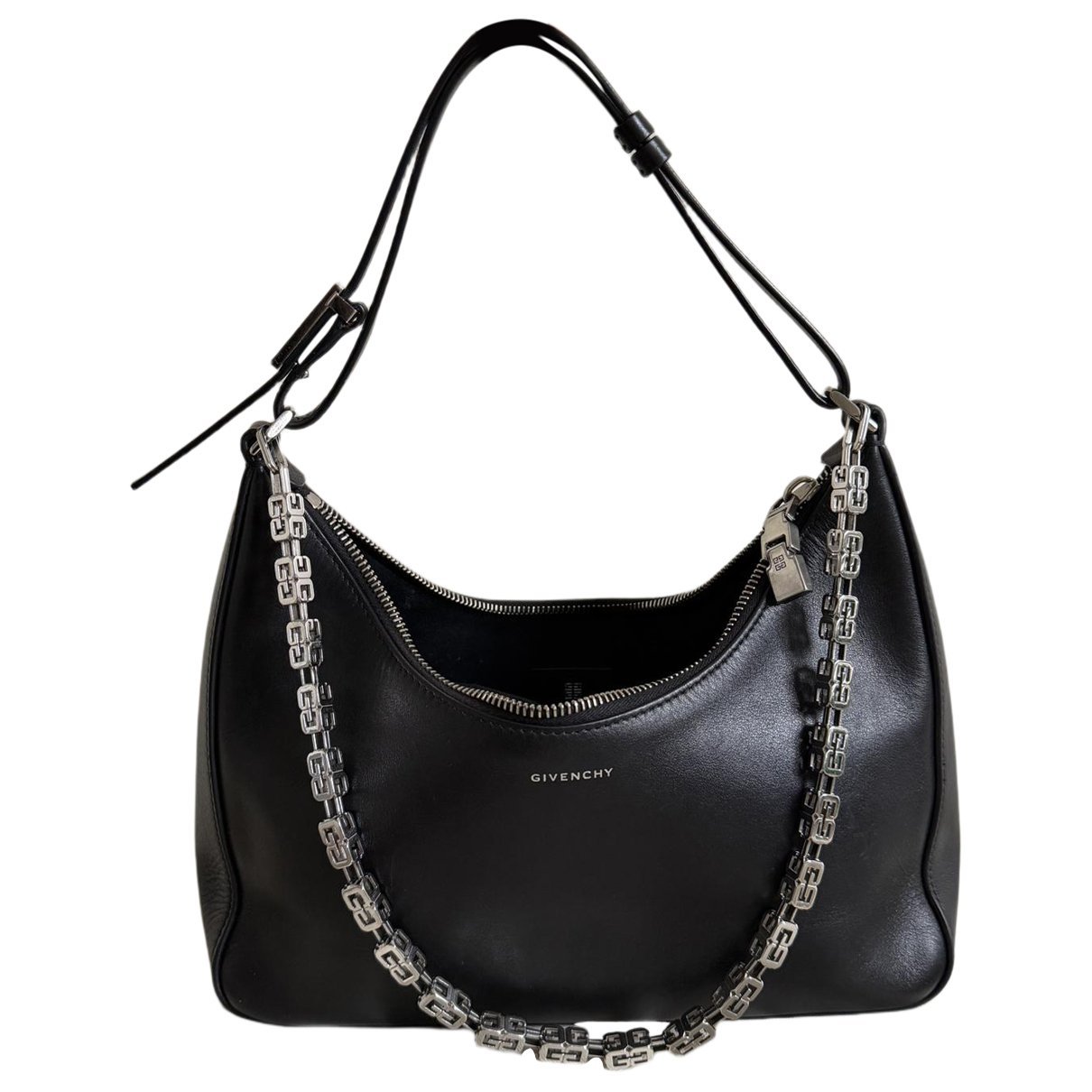 Moon Cut Out leather handbag