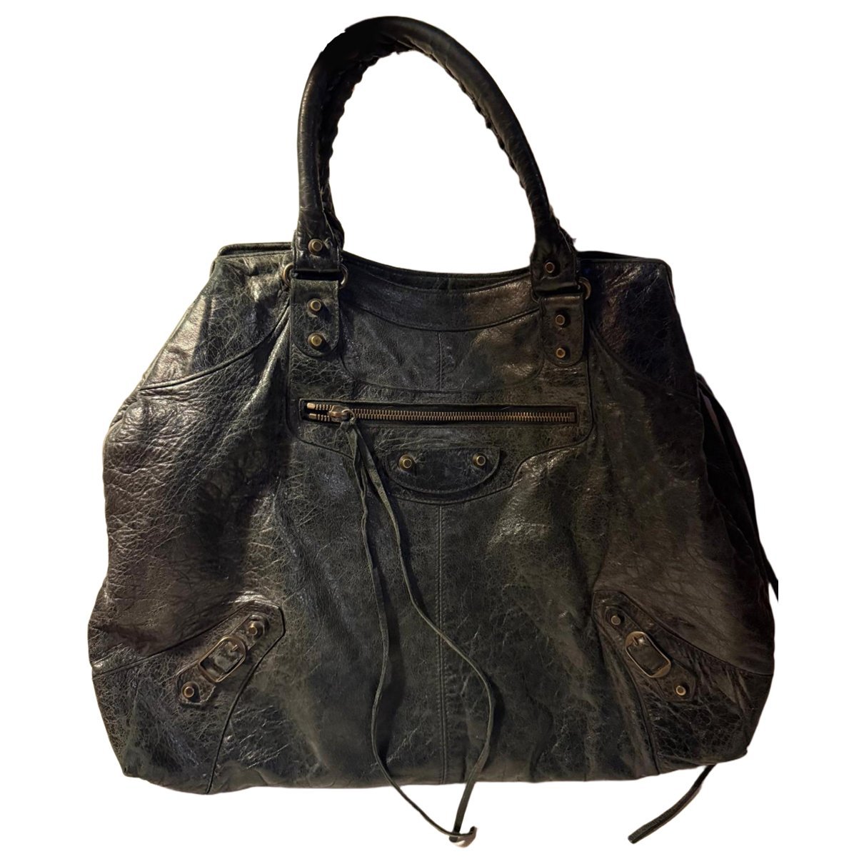 Leather handbag