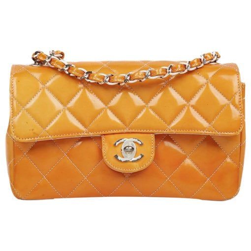 Timeless/Classique patent leather handbag