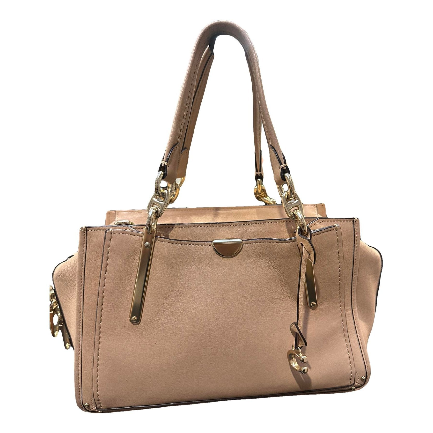 Leather tote