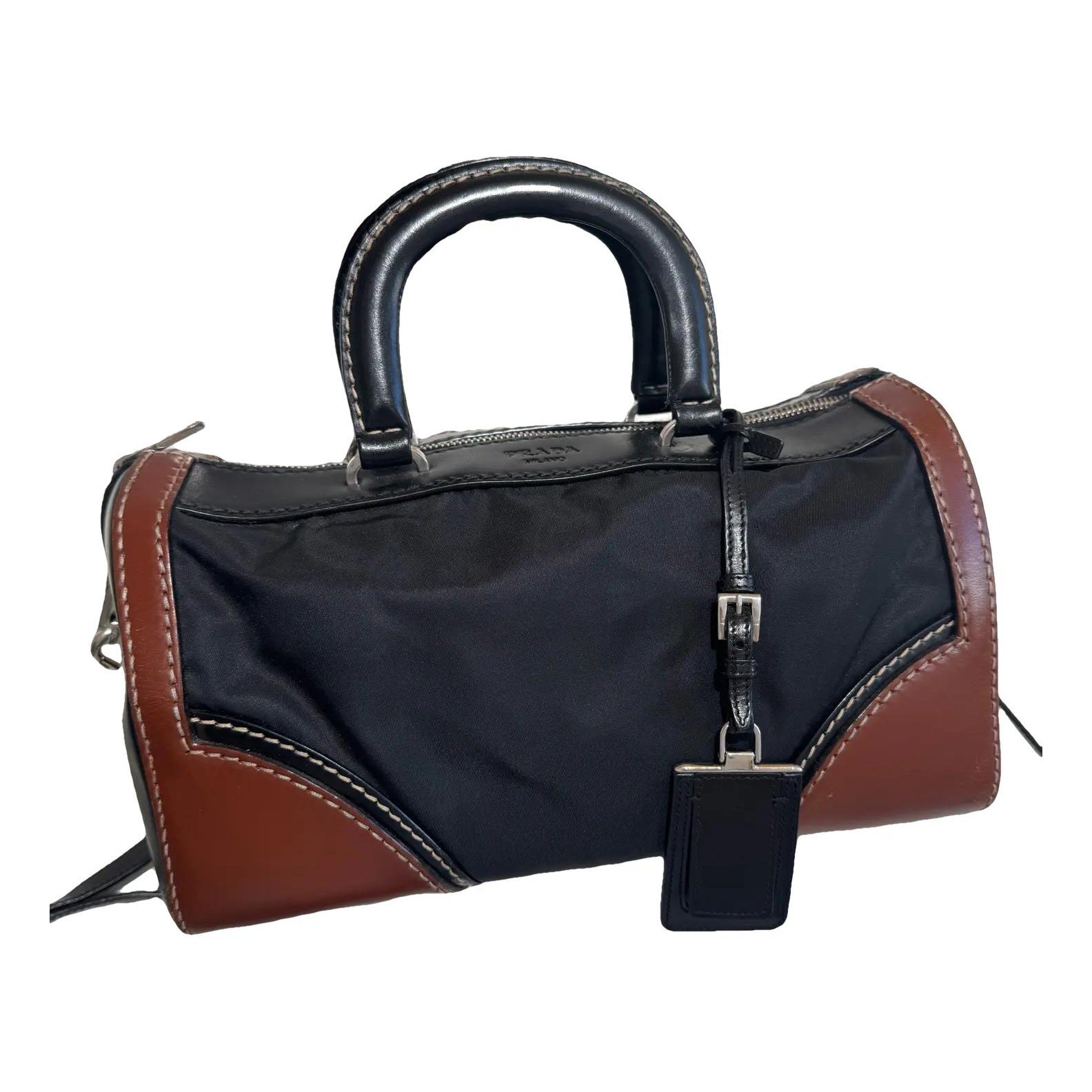 Leather crossbody bag
