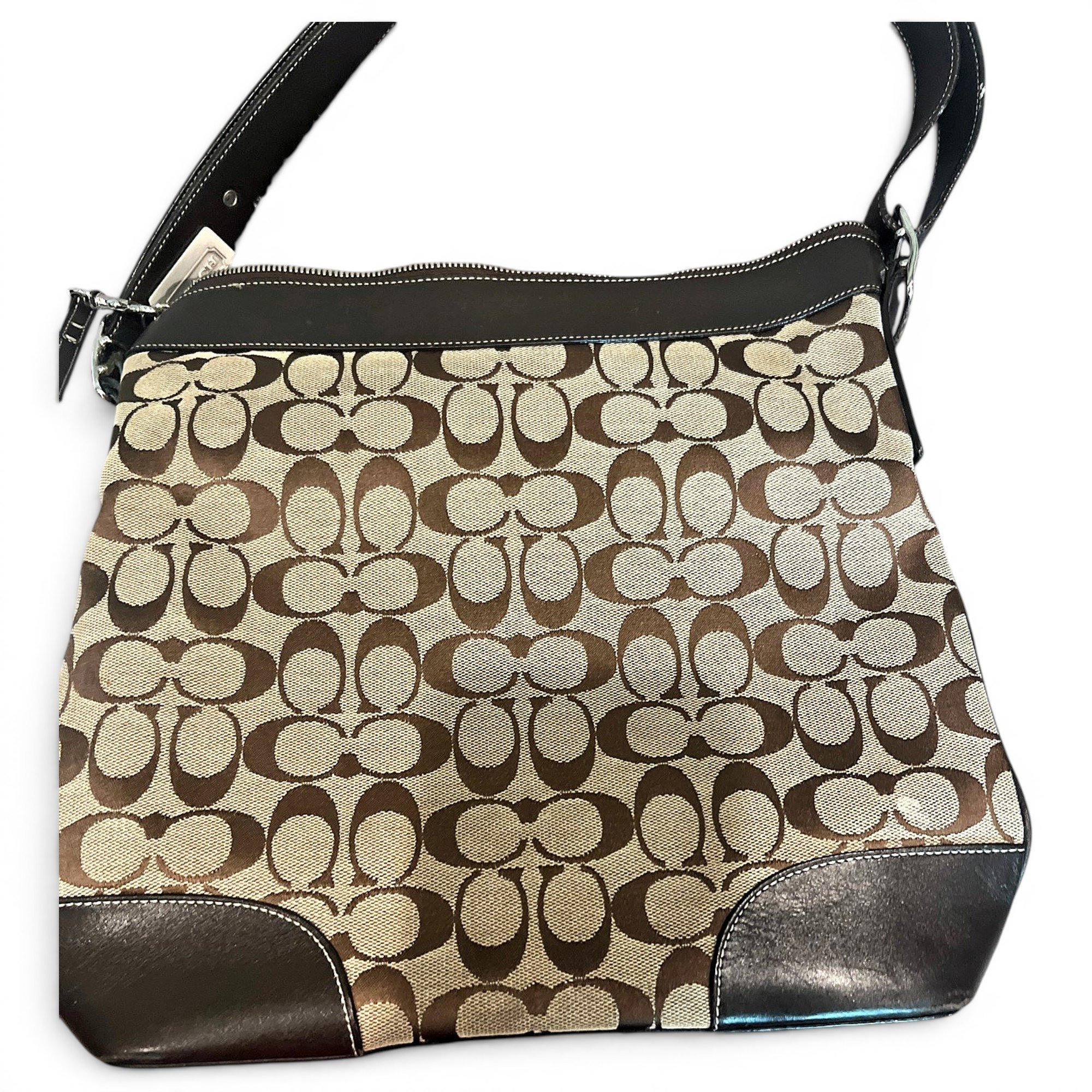 Signature Sufflette cloth handbag