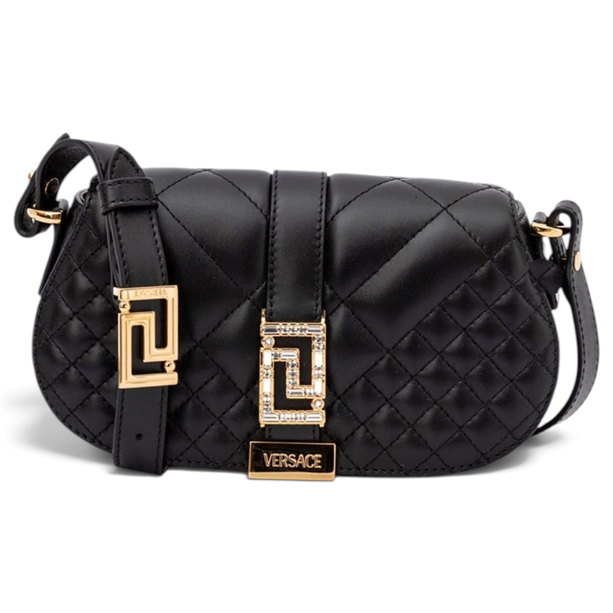 Greca Goddess leather handbag
