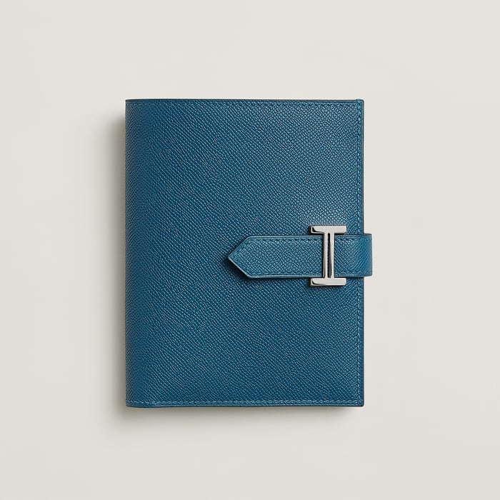 Deep Blue Bearn Compact Wallet