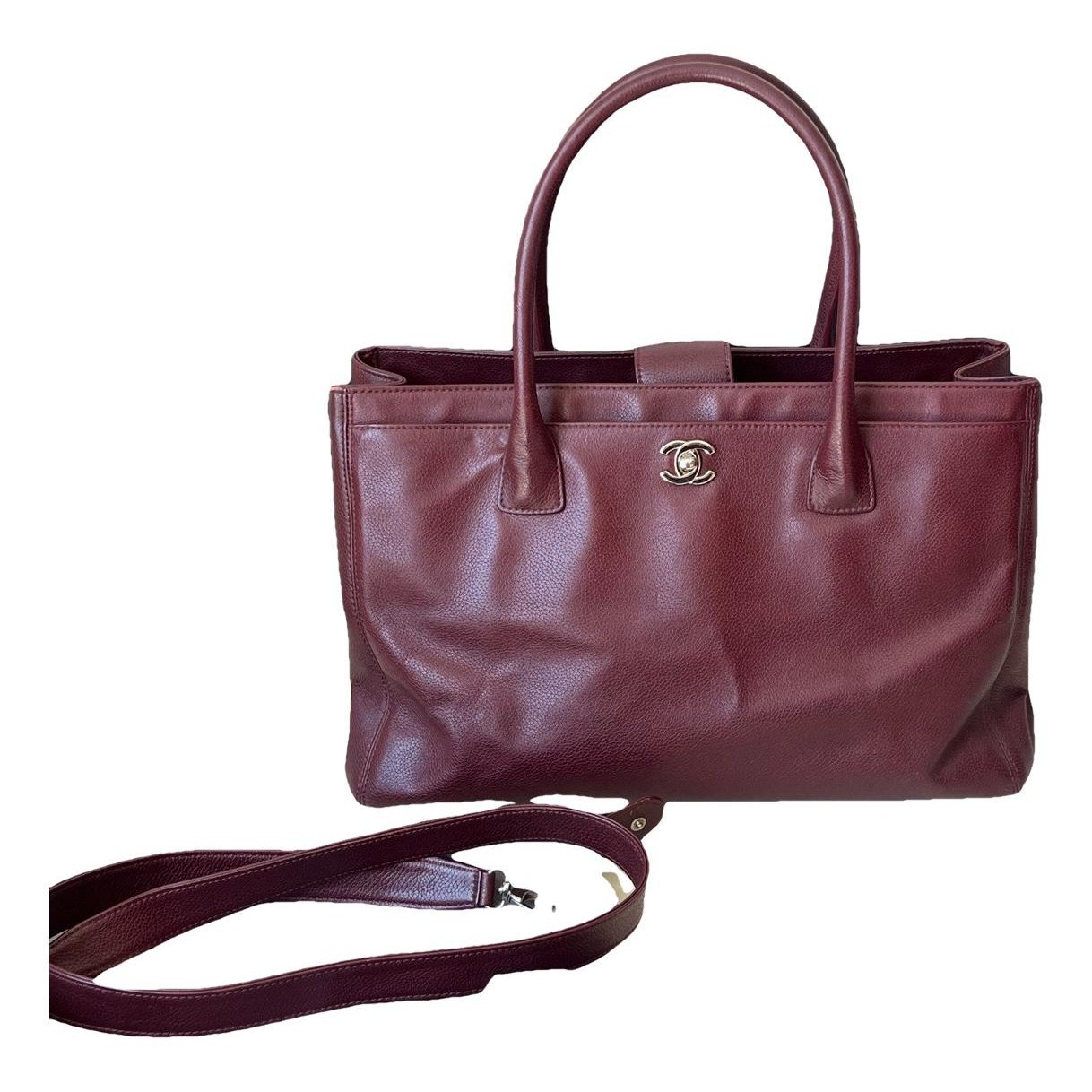 Leather tote
