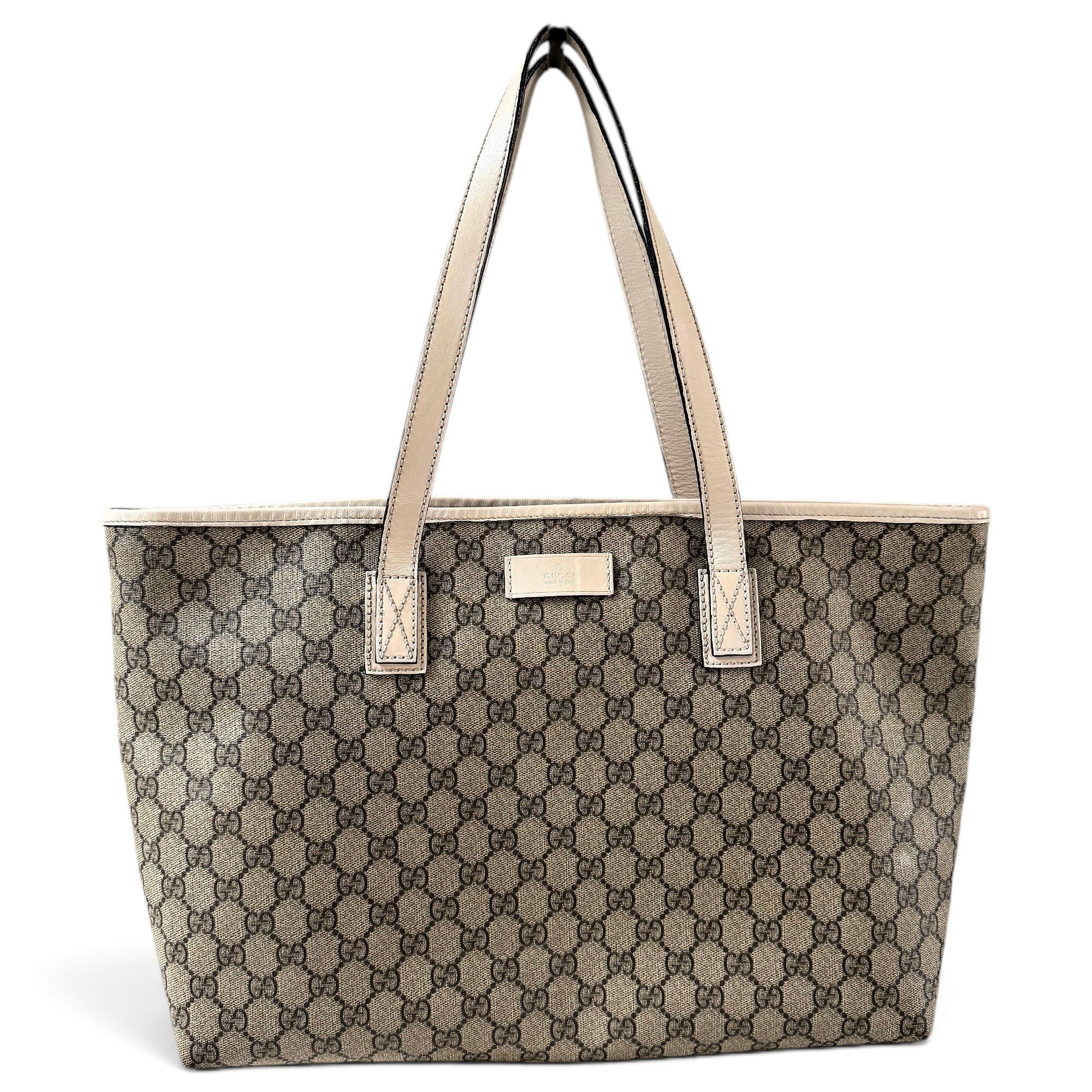 Leather tote