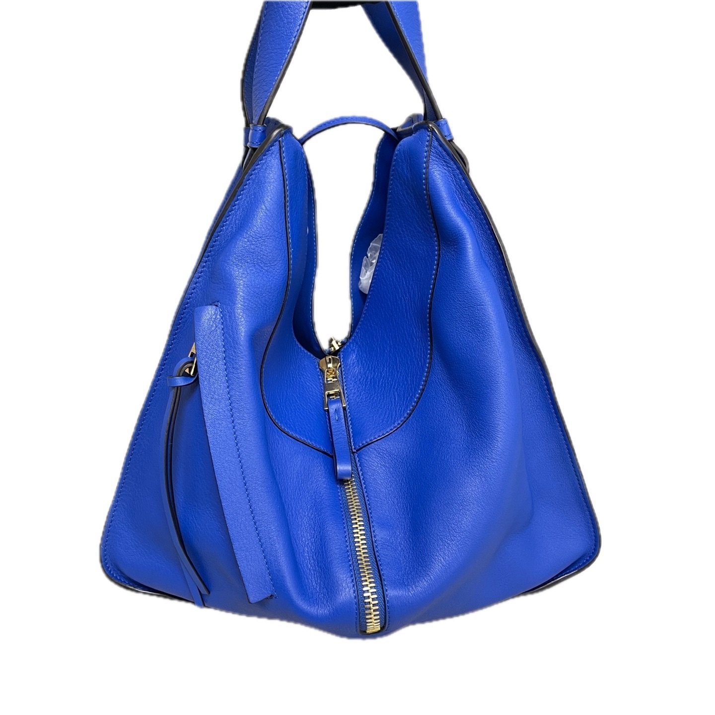 Hammock leather handbag