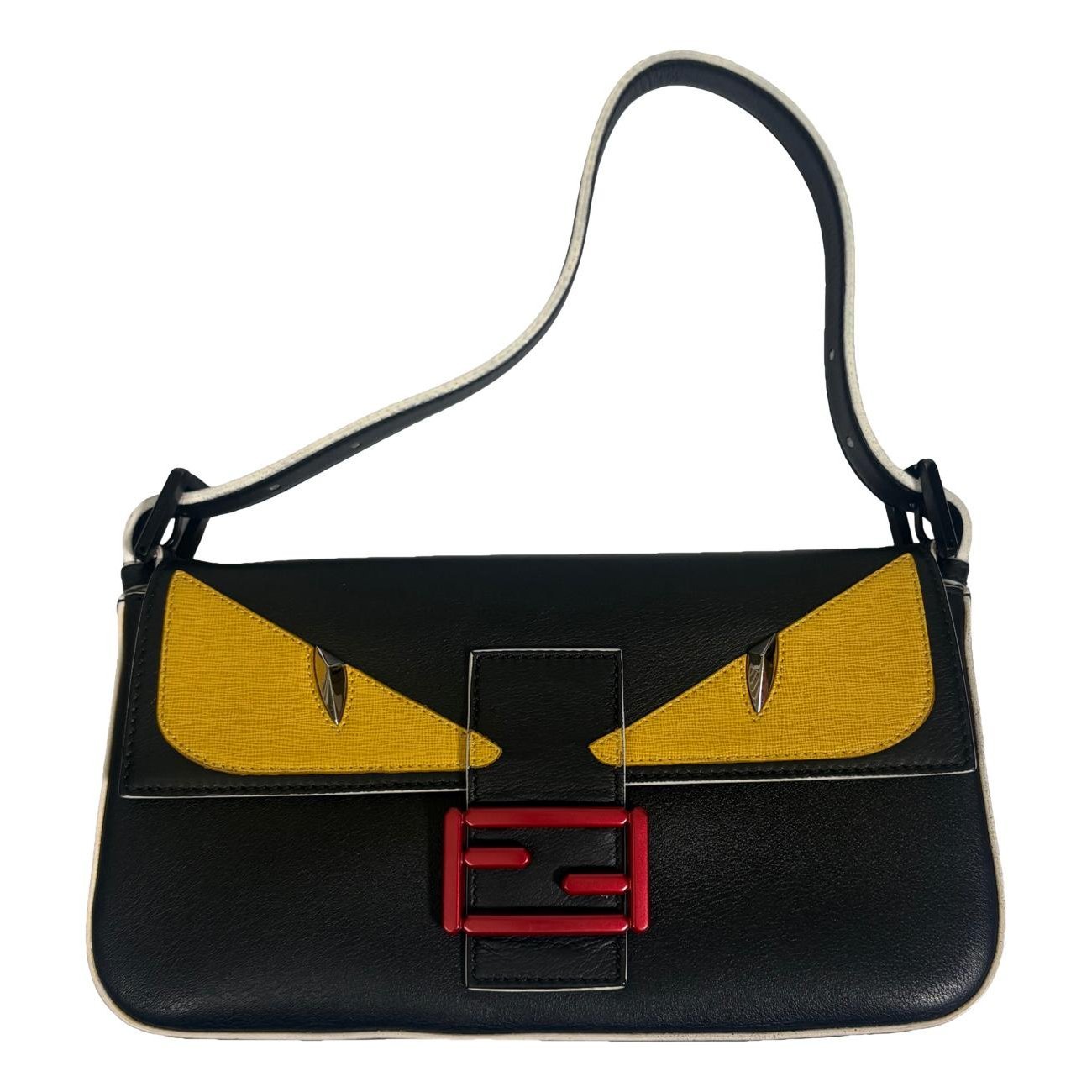 Baguette leather handbag