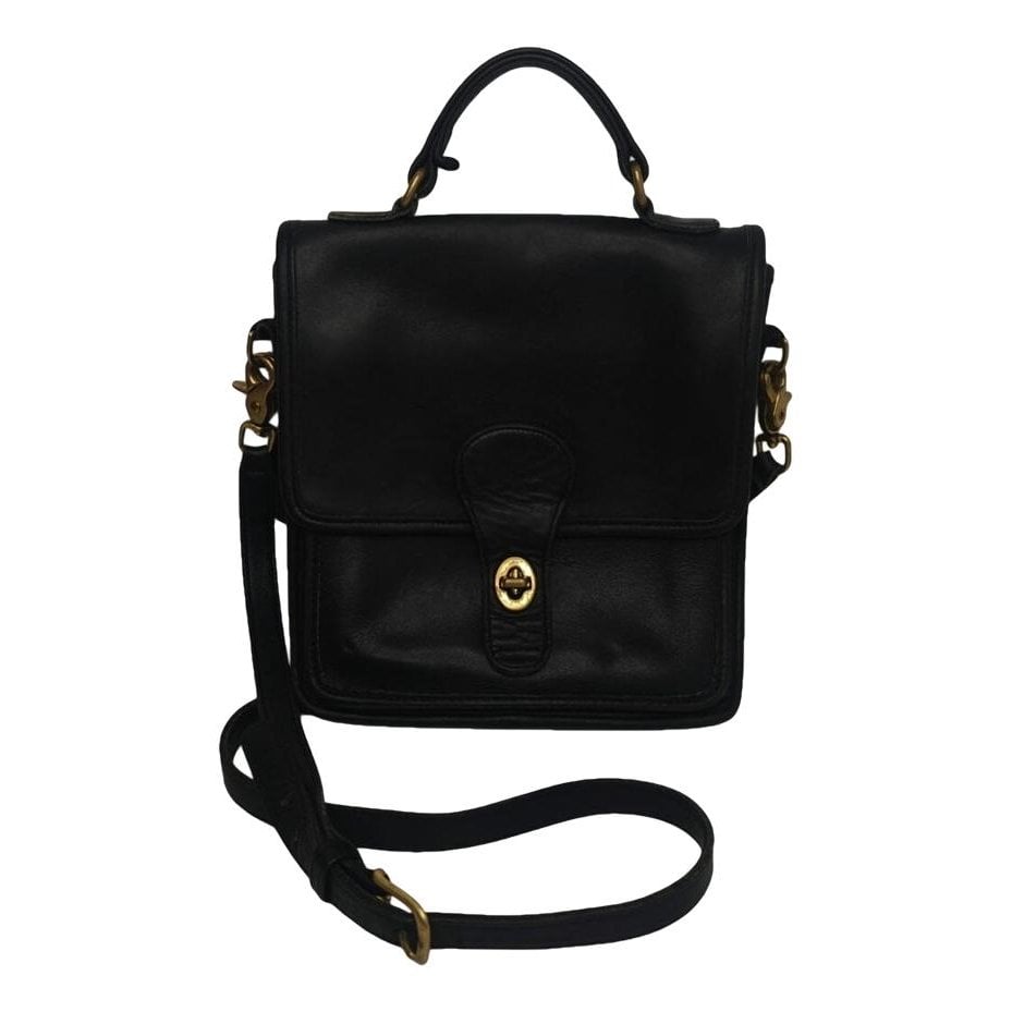 Leather crossbody bag