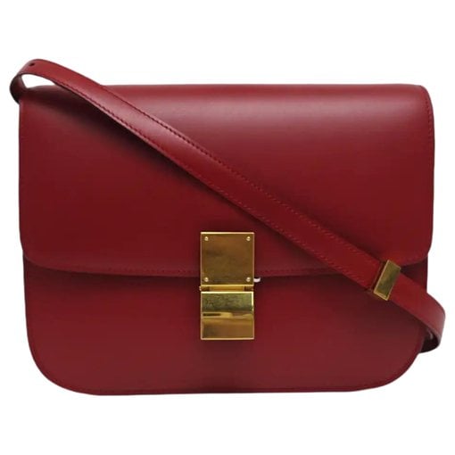 Leather crossbody bag