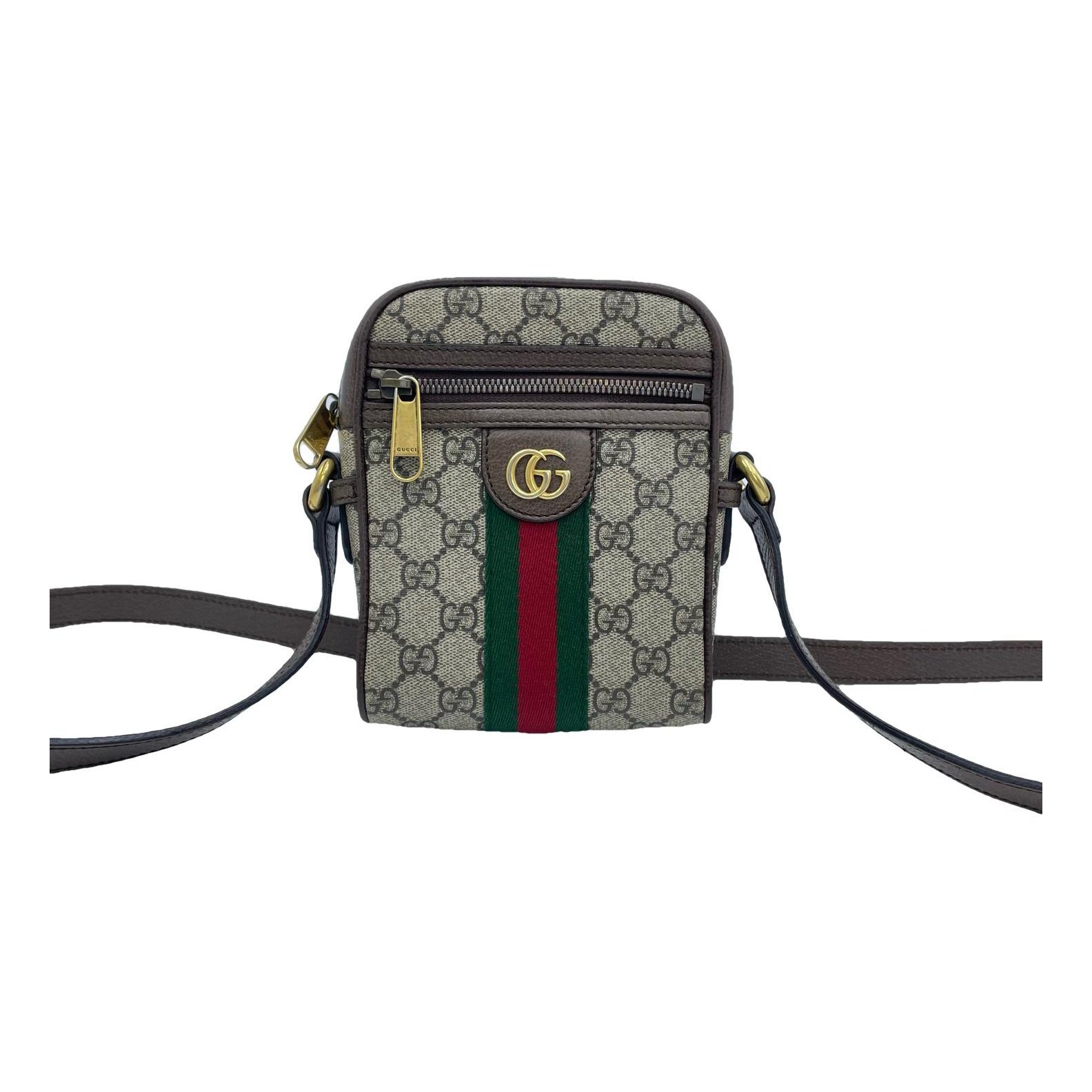 Ophidia vegan leather crossbody bag