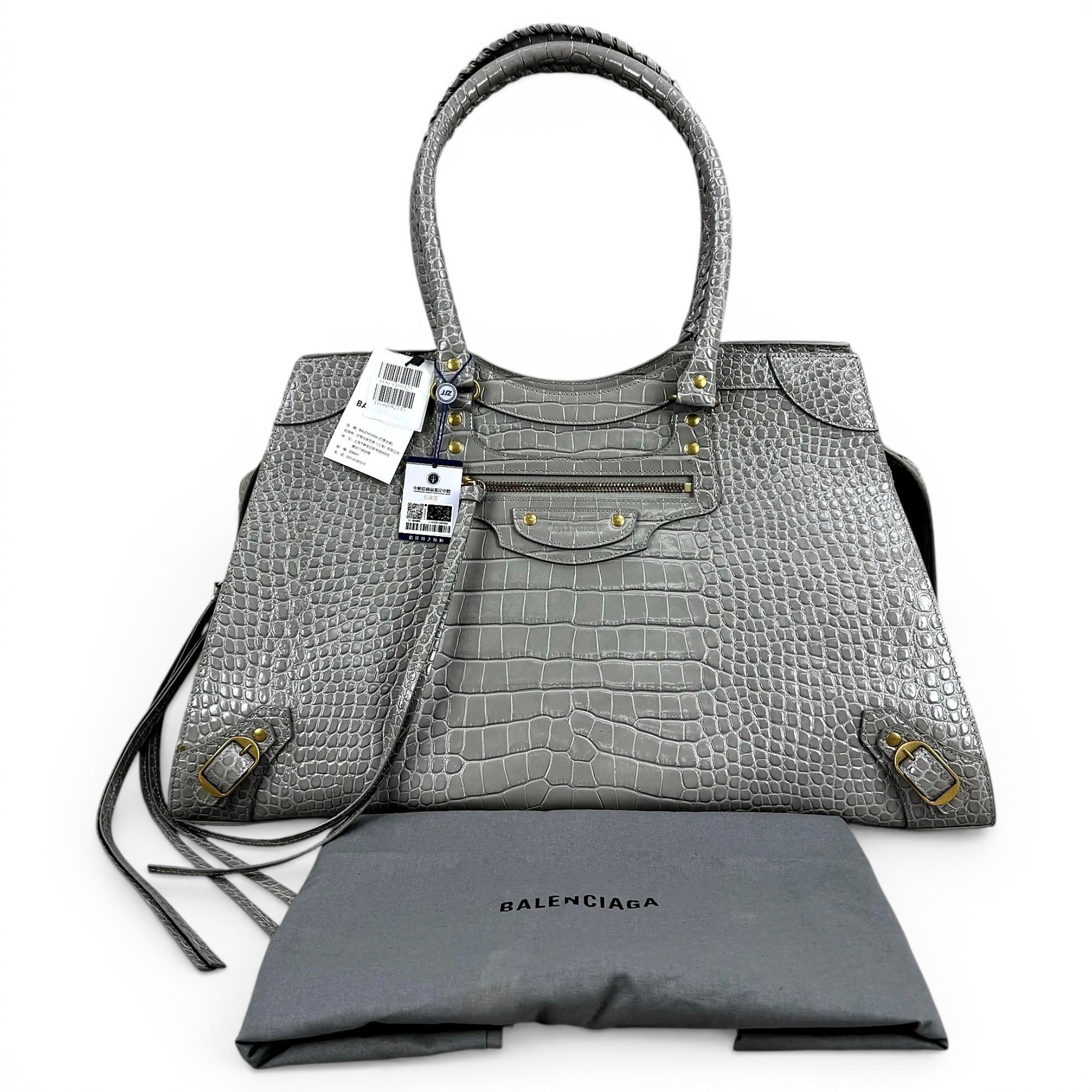Neo Classic leather handbag