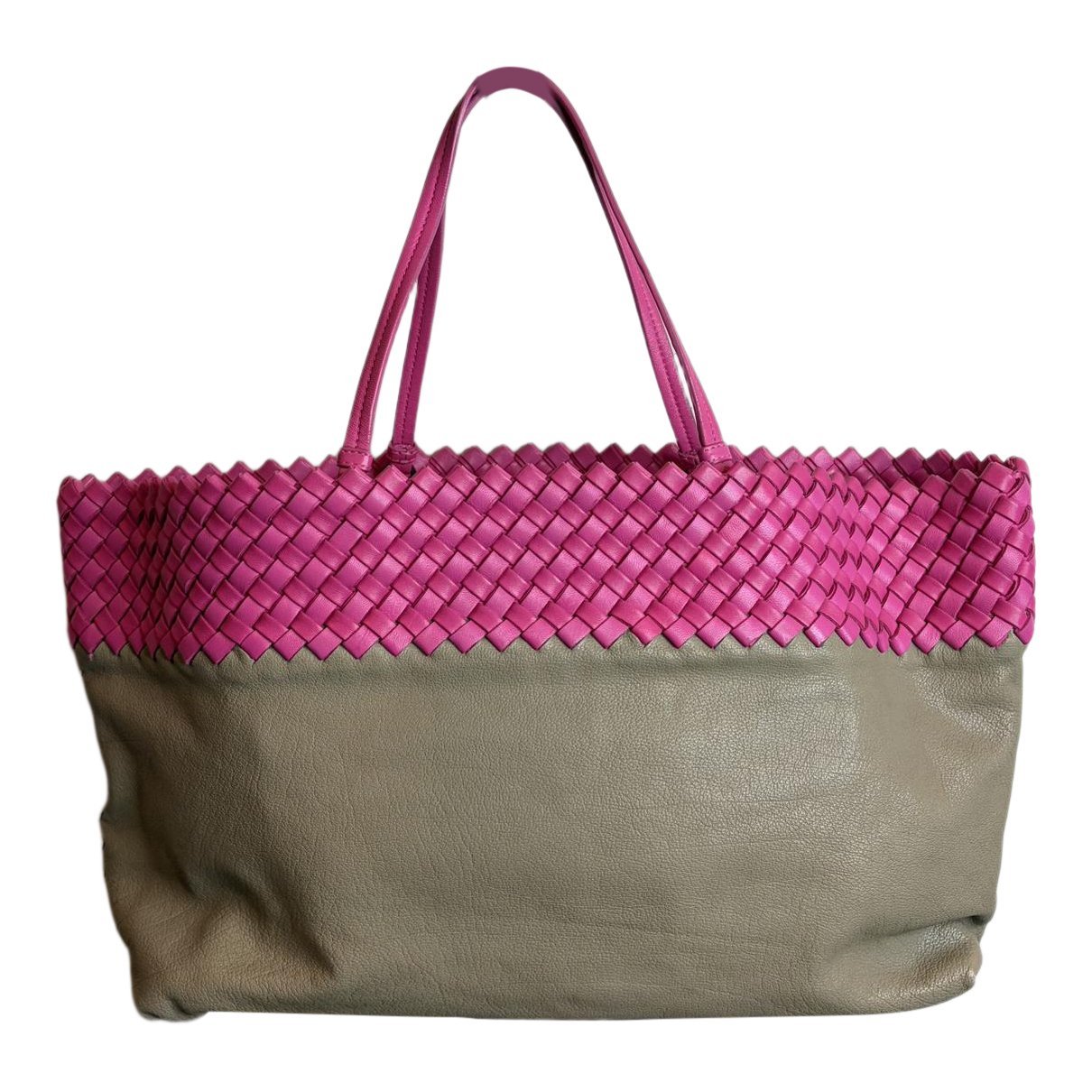Cabat leather tote