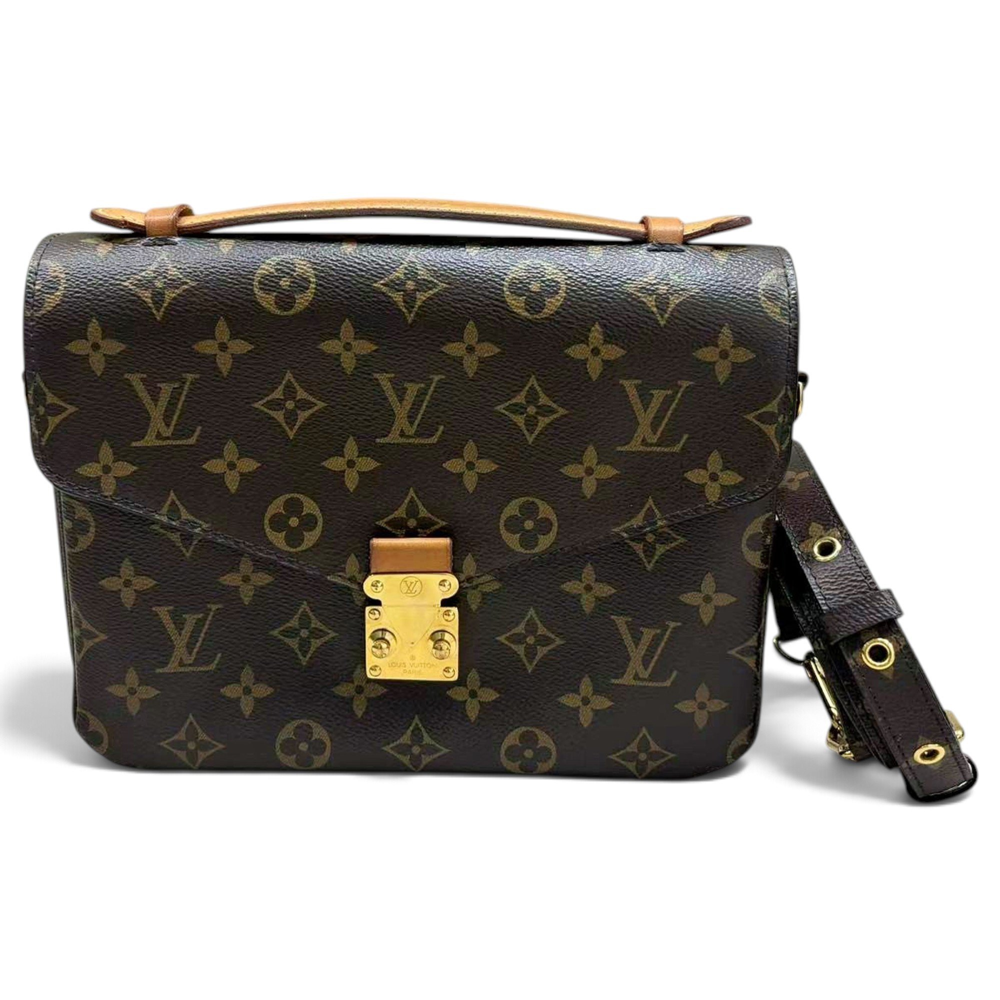 Metis leather crossbody bag