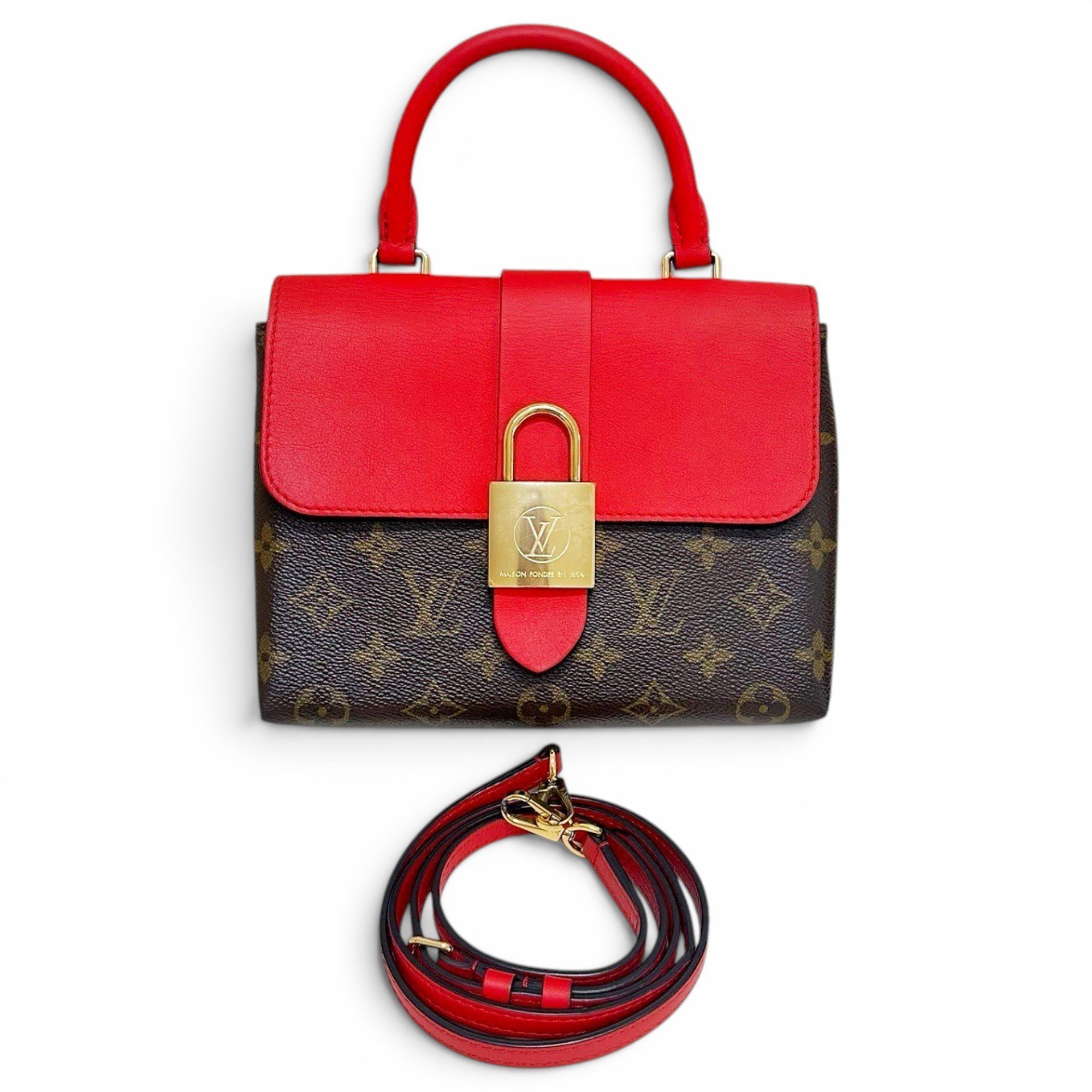 Locky BB leather handbag