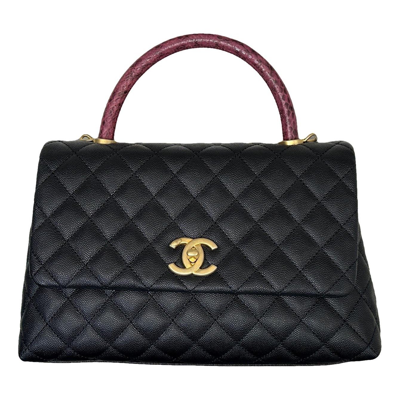 Coco Handle leather handbag