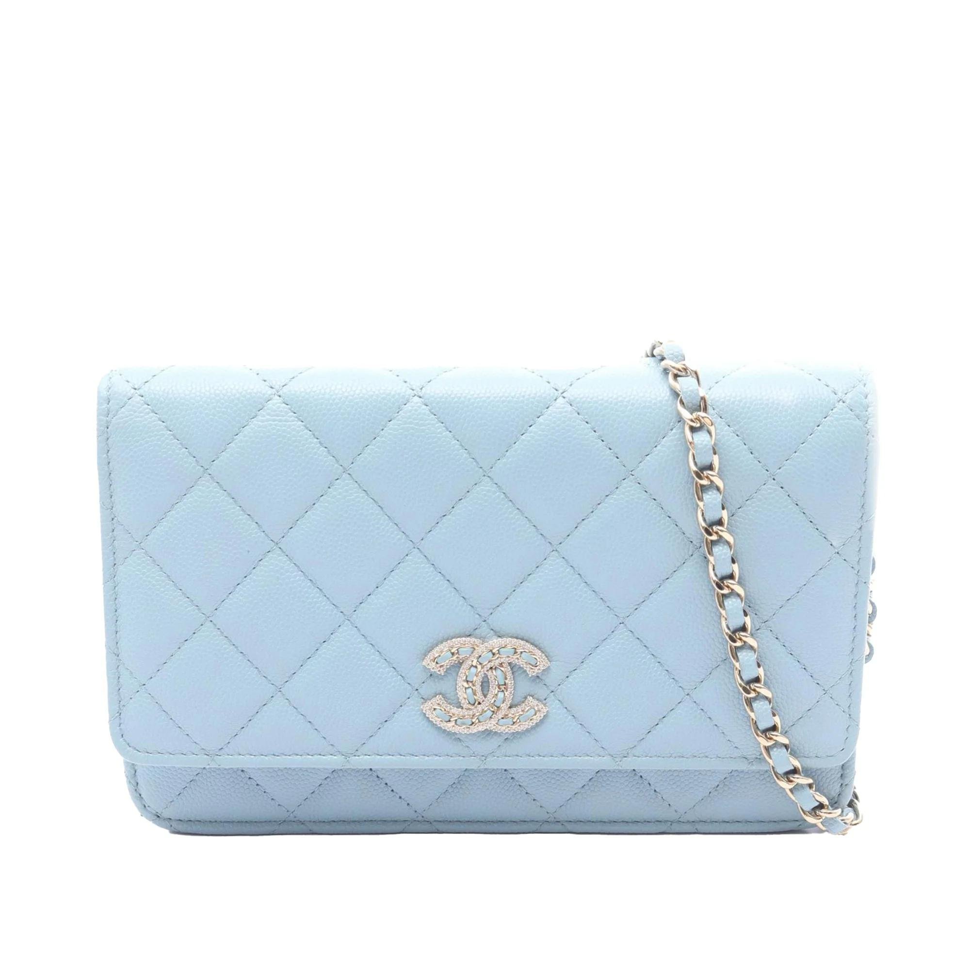 Wallet On Chain Timeless/Classique leather handbag