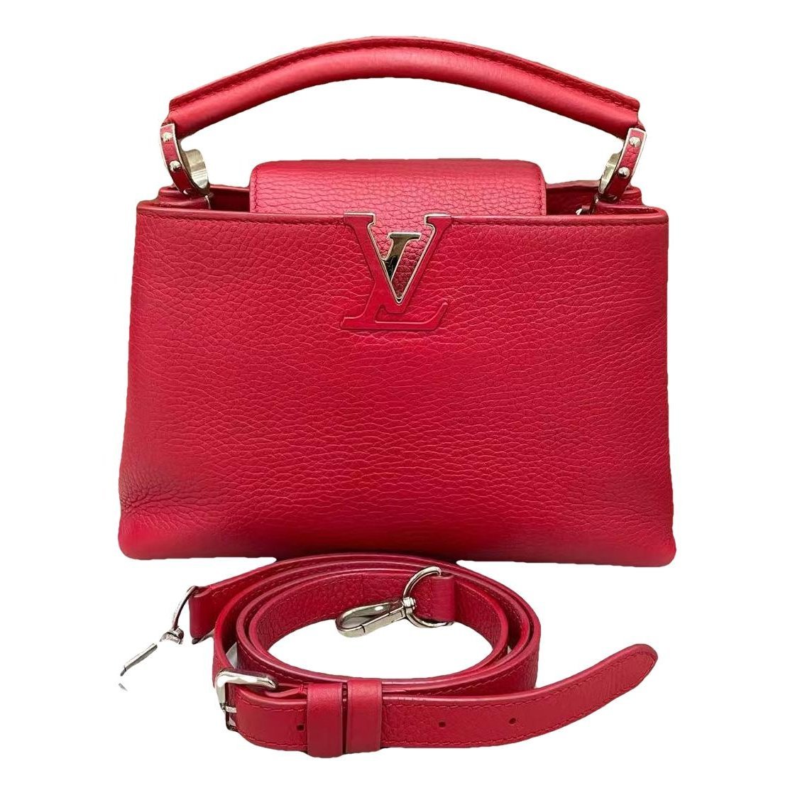 Capucines leather handbag
