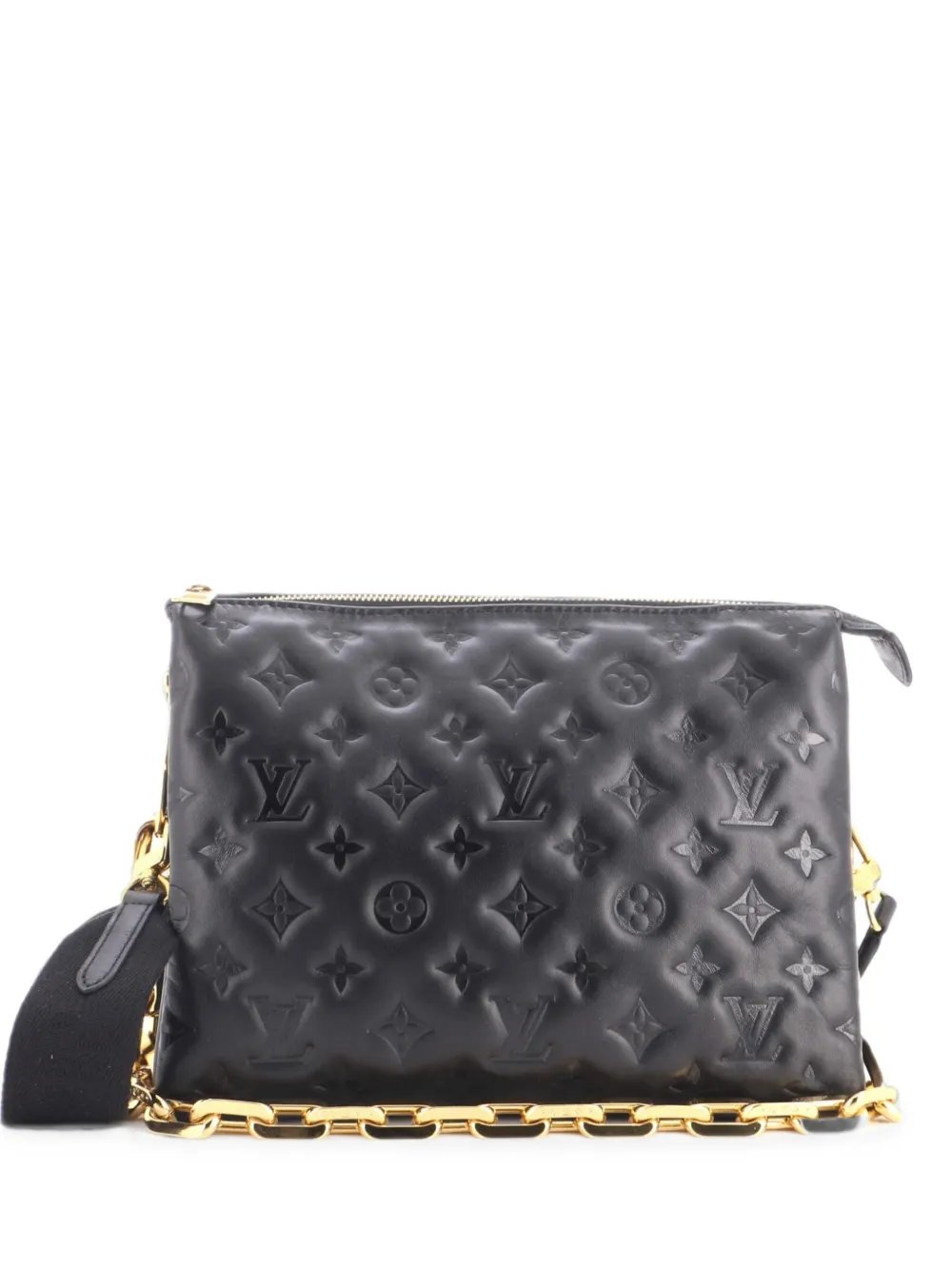 Coussin Bag Monogram Embossed Lambskin PM crossbody bag