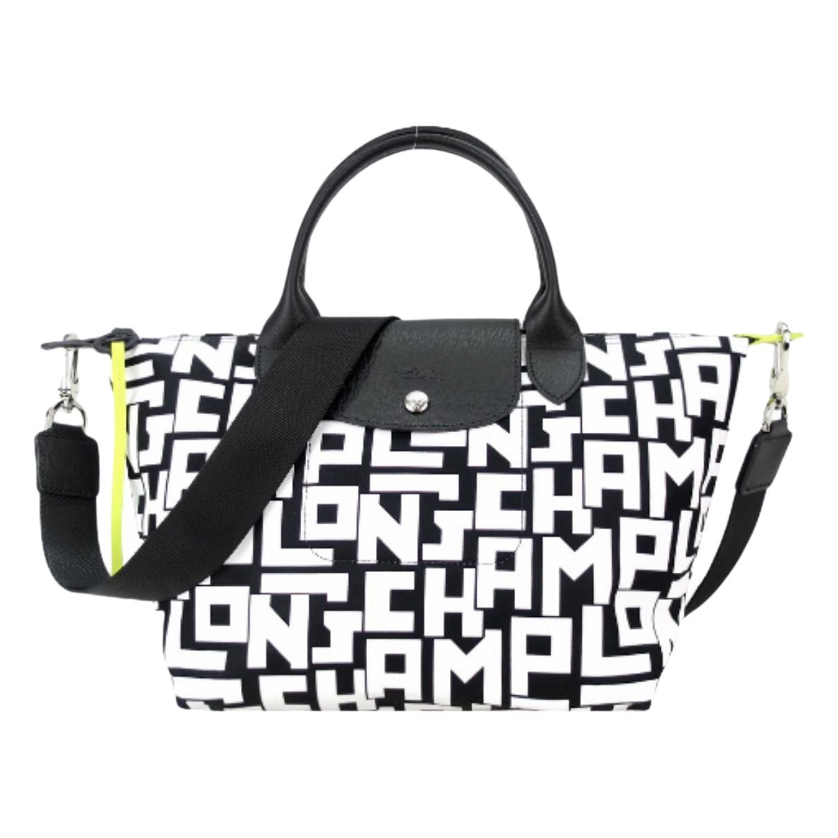 Pliage leather handbag