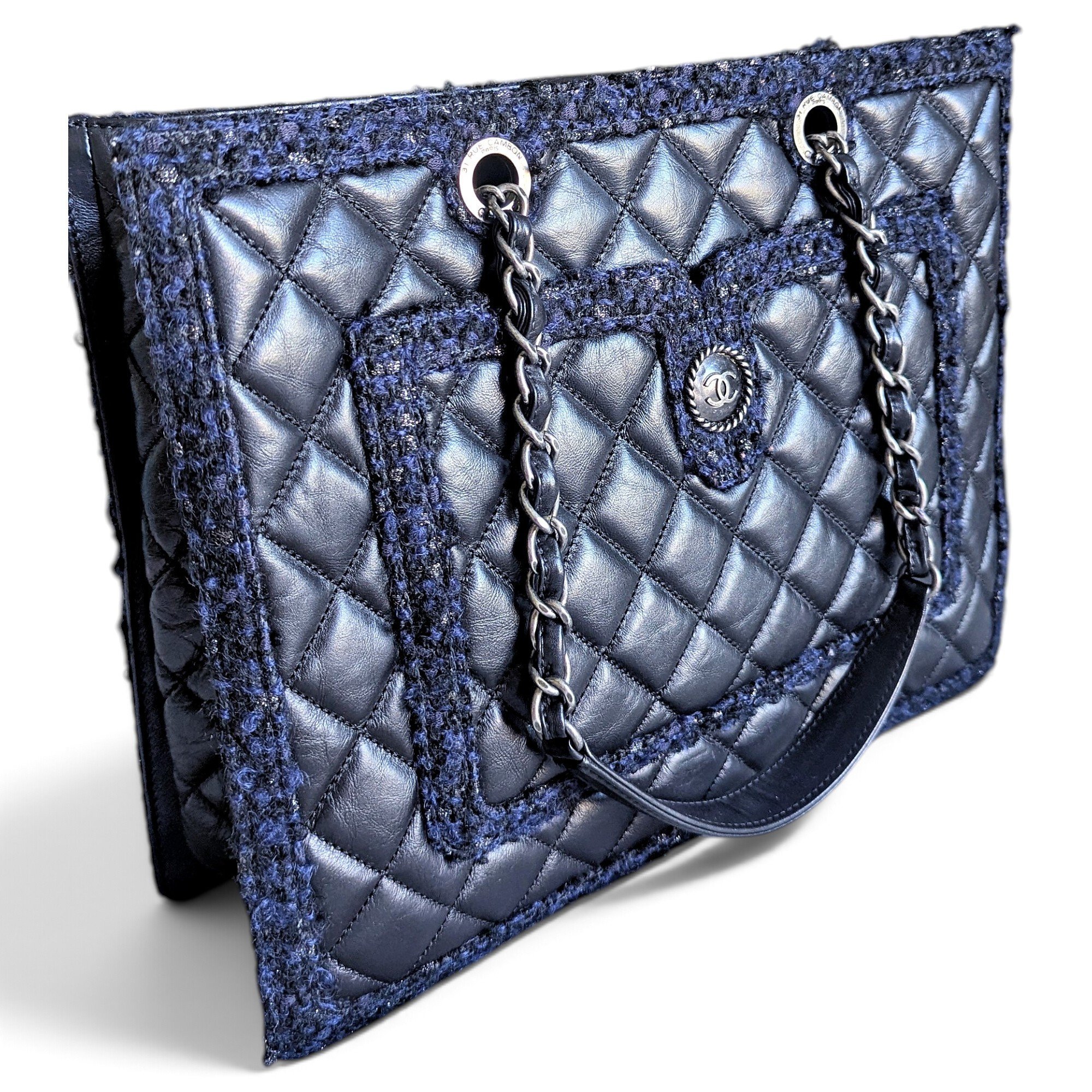 Deauville leather tote