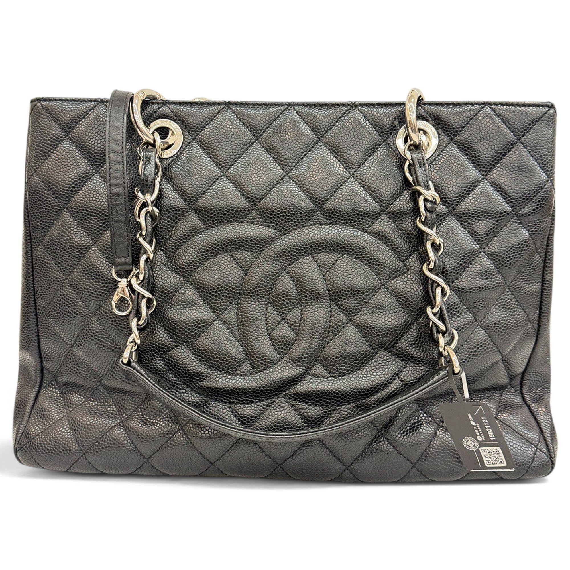 Grand shopping leather tote
