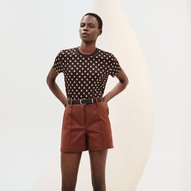 "Clou Médor Interlock" straight t-shirt