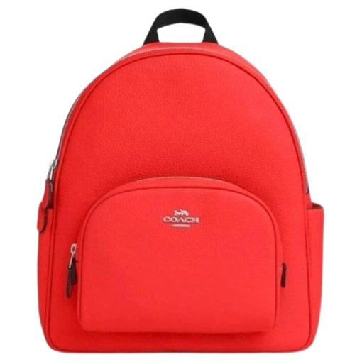 Leather backpack