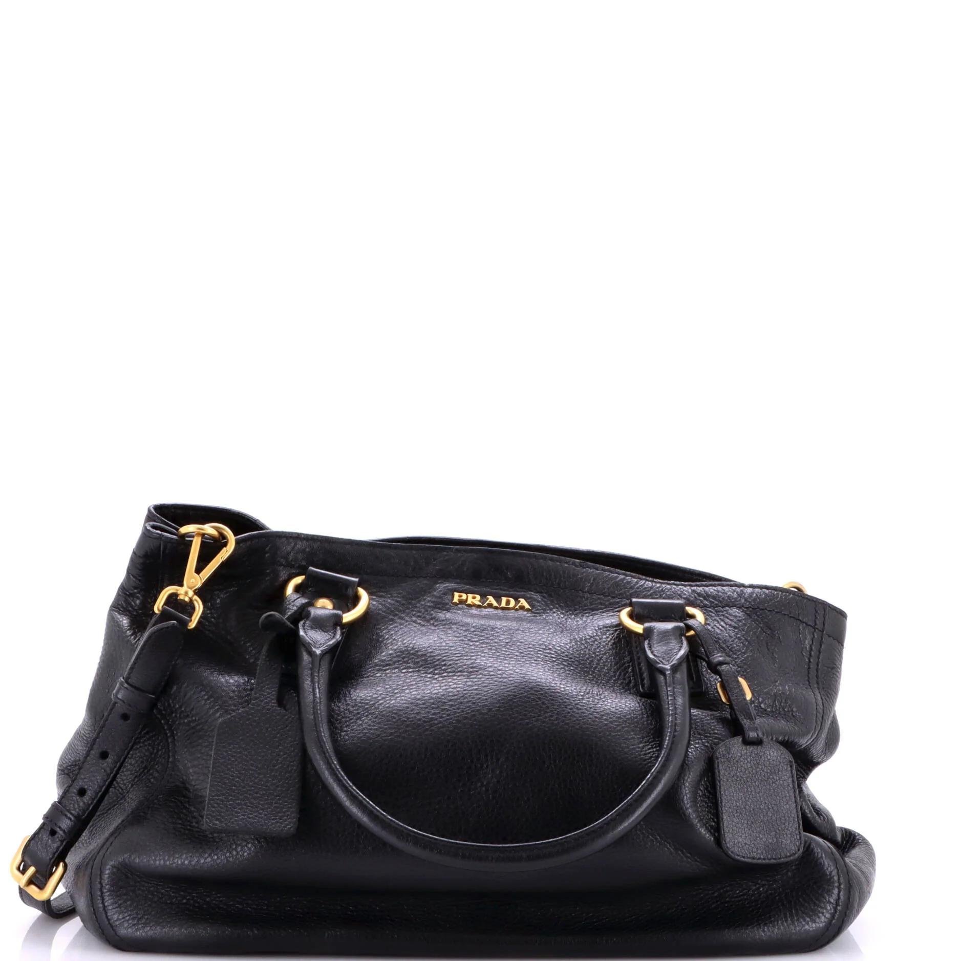 Leather tote