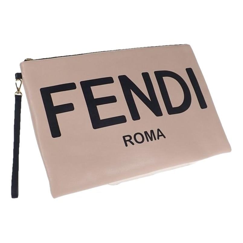 Bag leather clutch bag