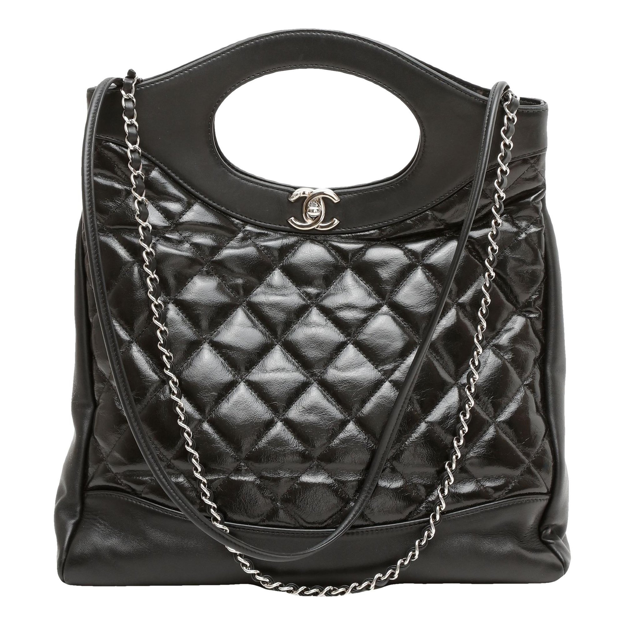 Leather tote