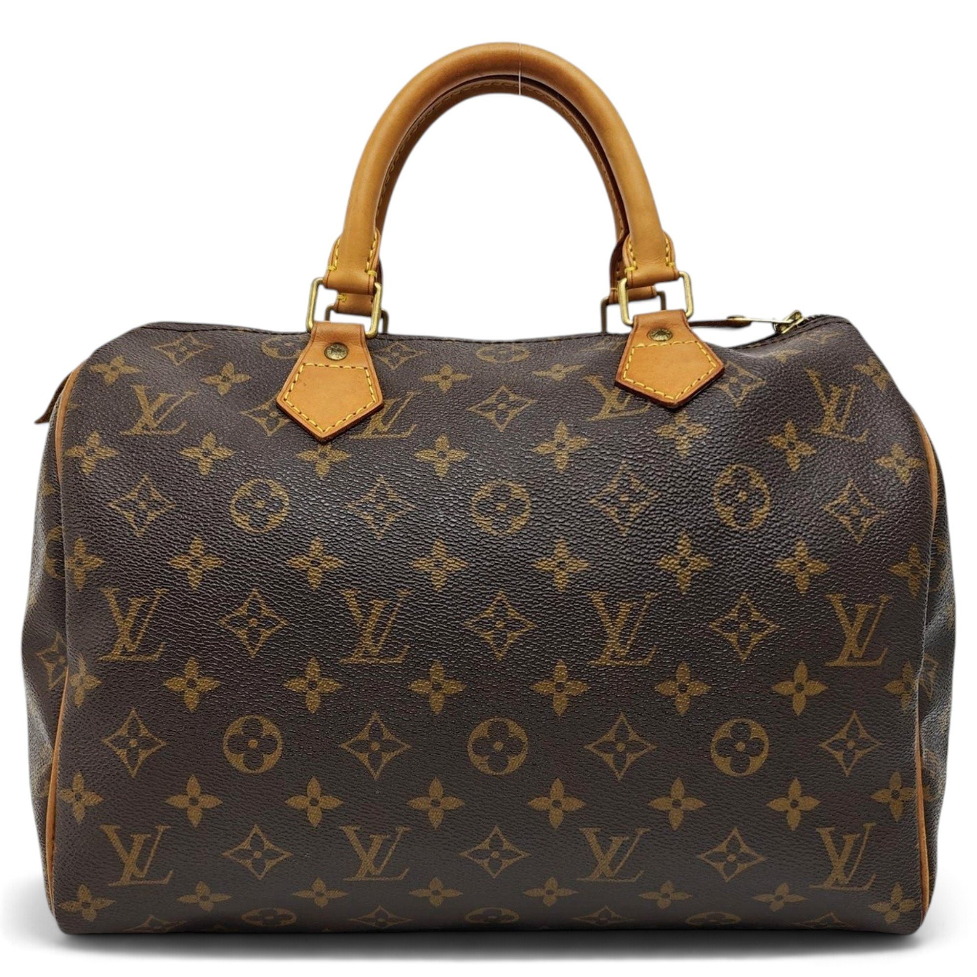 Nano Speedy / Mini HL leather handbag