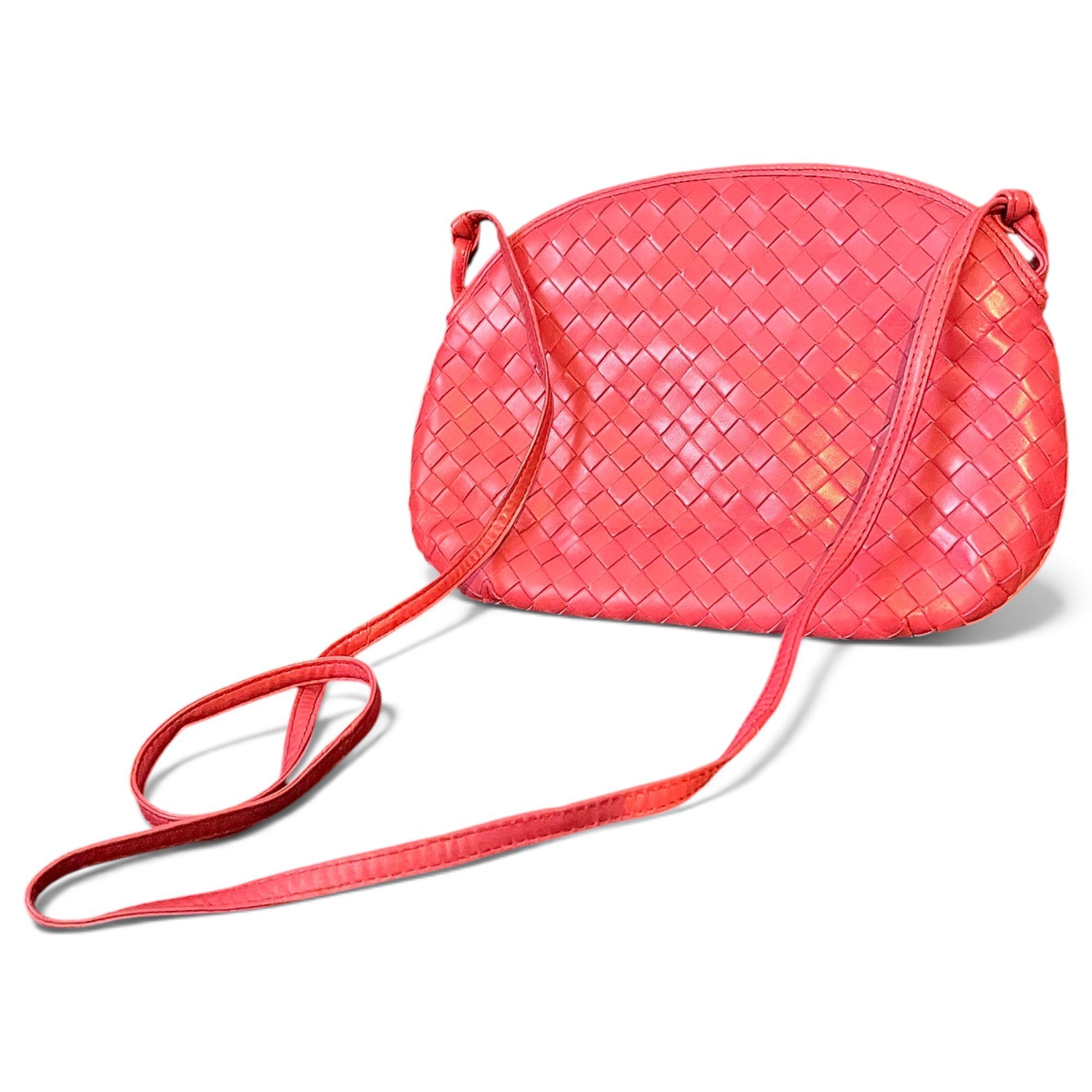 Leather crossbody bag