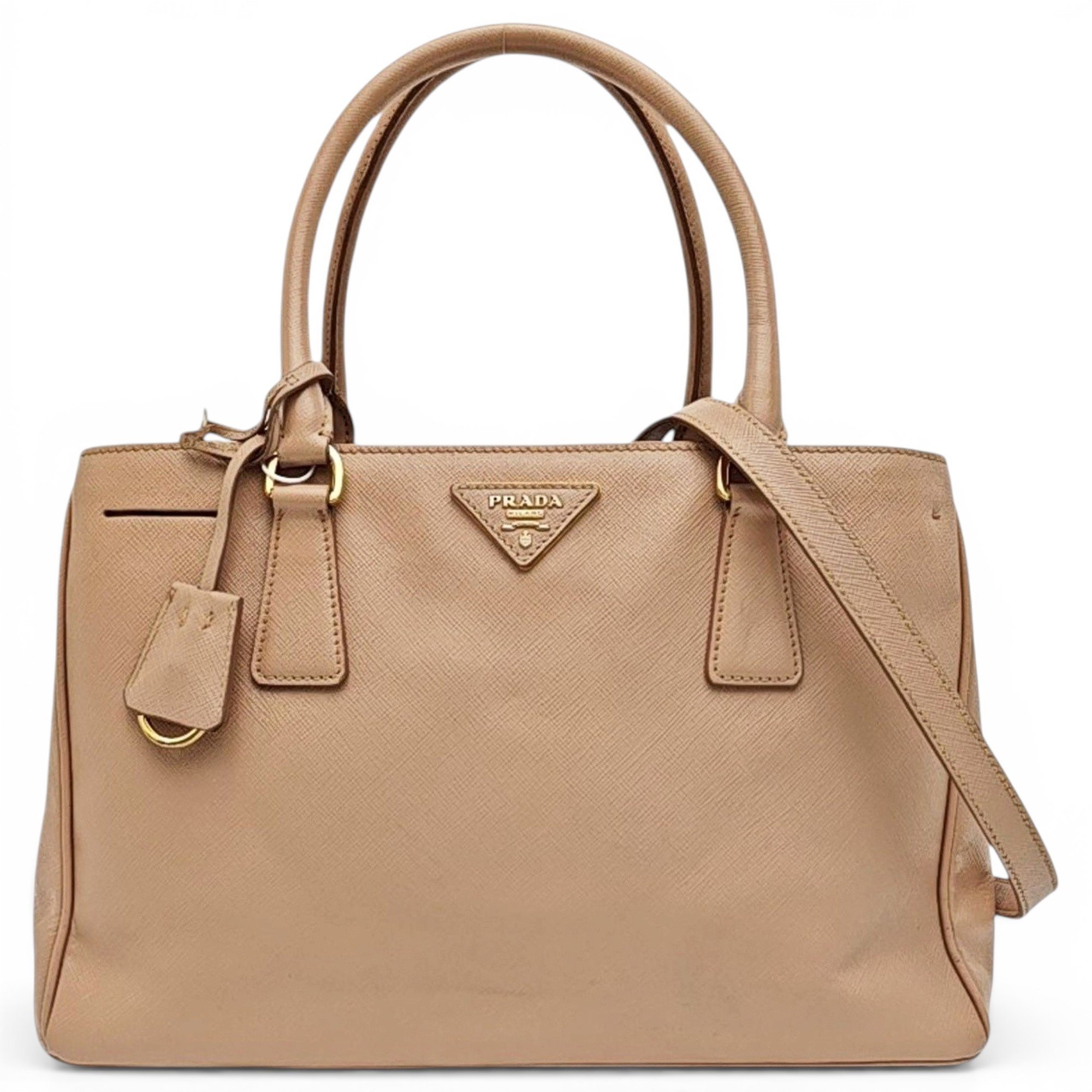 Galleria leather handbag