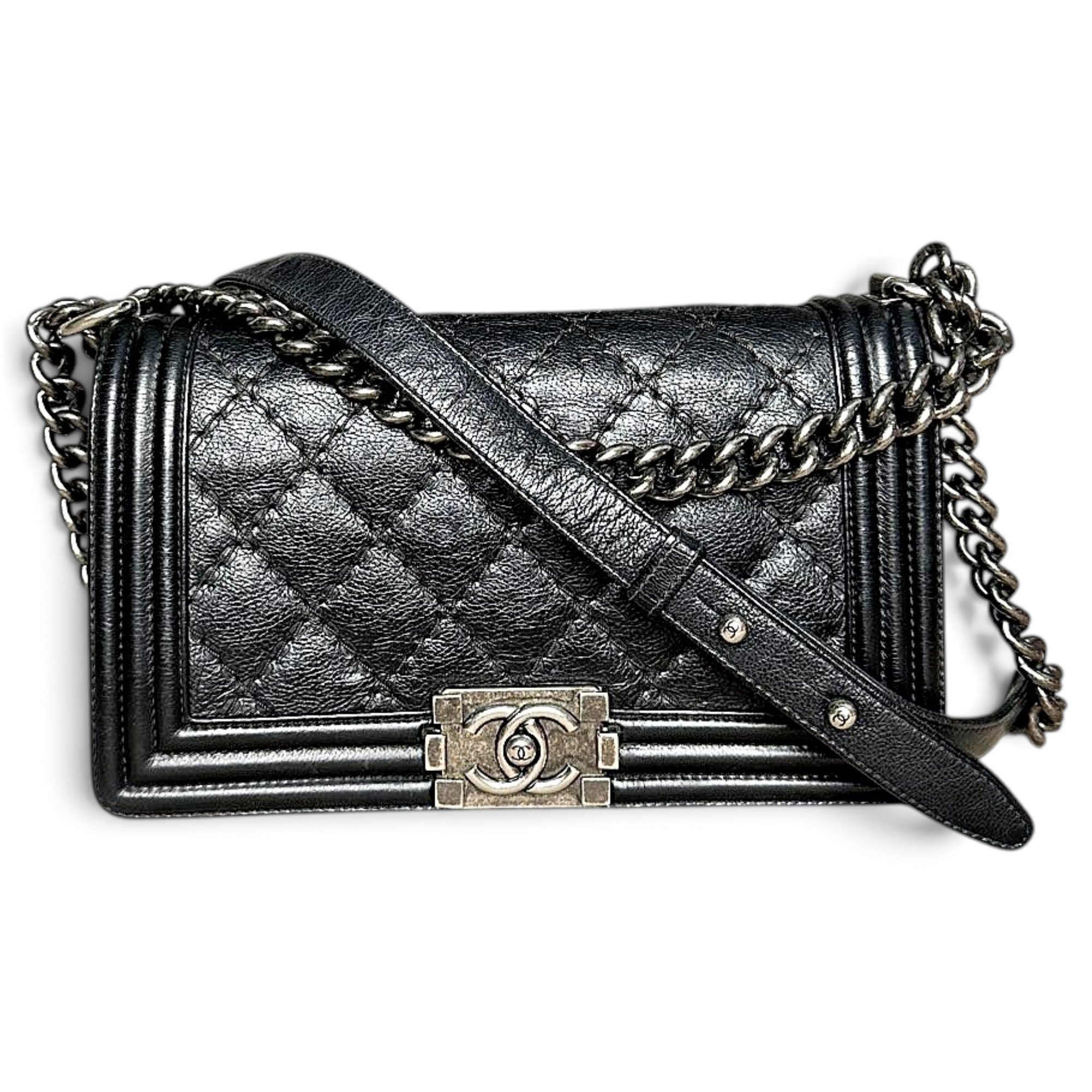 Boy leather handbag